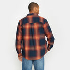 Revolution Casual Overshirt Overshirts Darkred