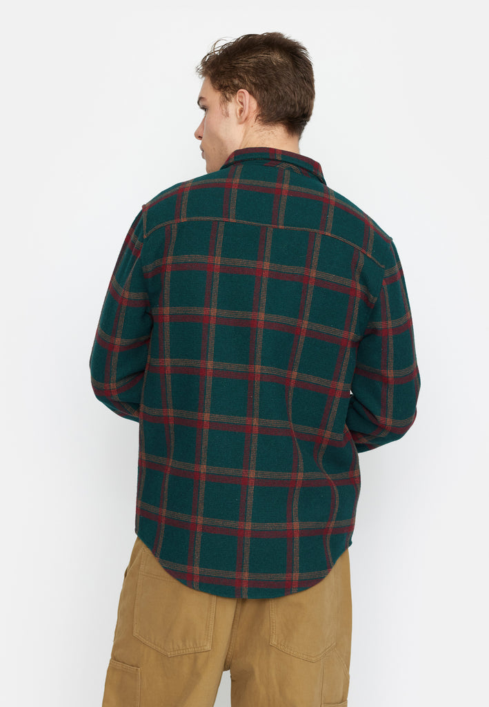 Revolution Casual Overshirt Long-sleeve Shirts Green