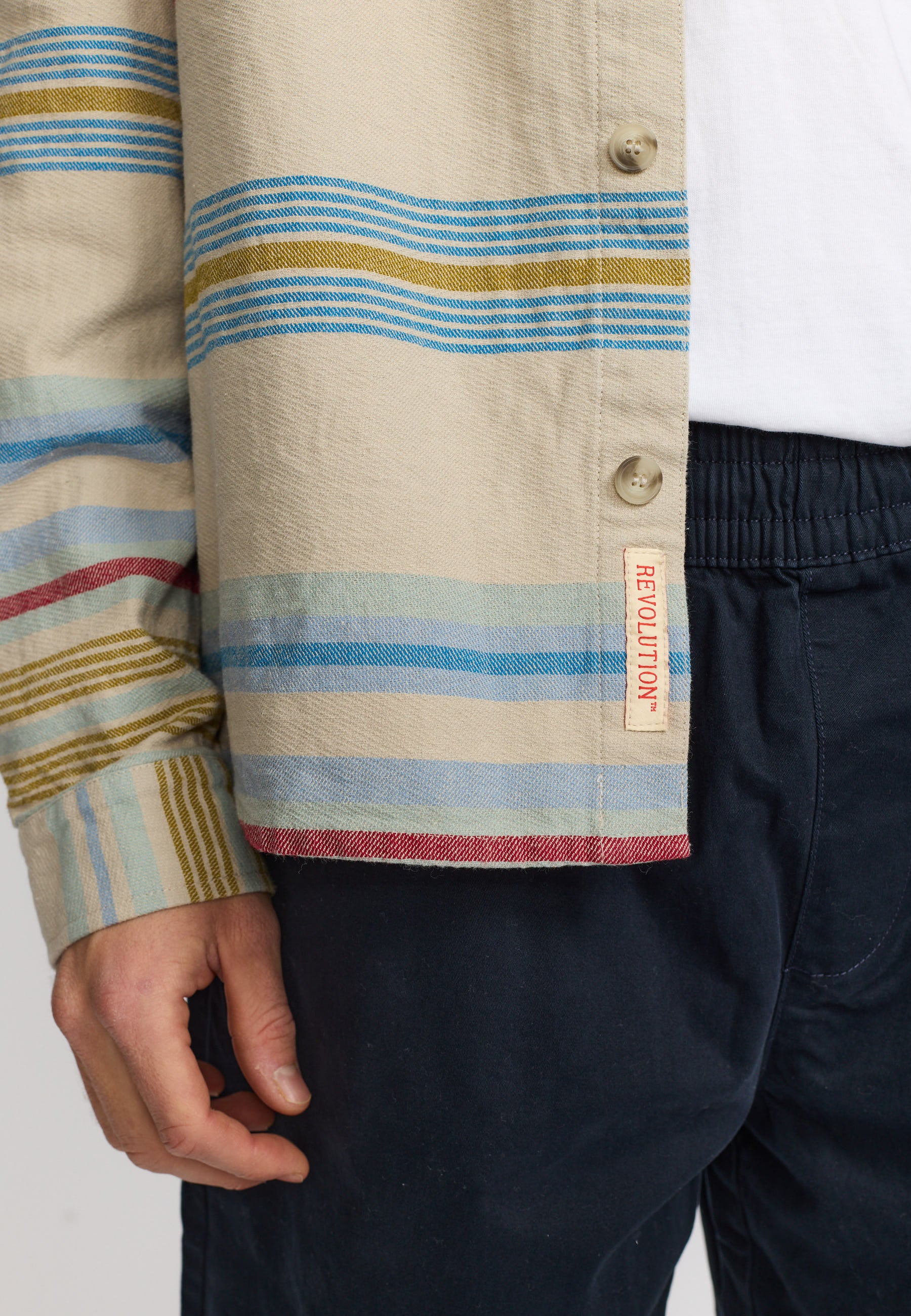 Revolution Casual Overshirt Overshirts Mint