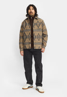 Revolution Casual Overshirt Overshirts Blue
