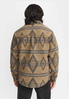 Revolution Casual Overshirt Overshirts Blue