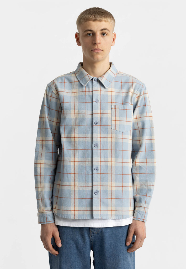 Revolution Casual Overshirt Overshirts Lightblue