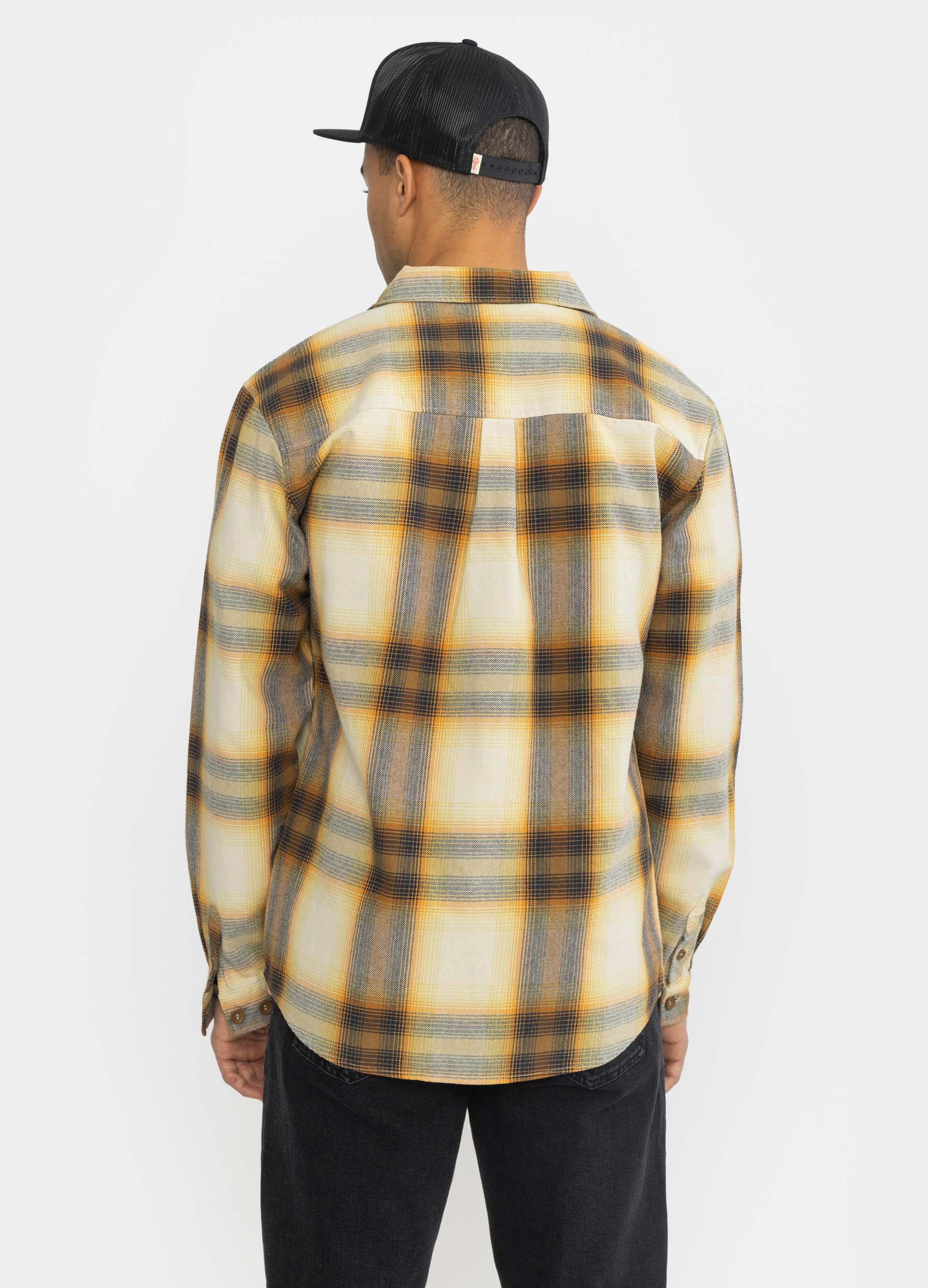Revolution Casual Overshirt Overshirts Yellow