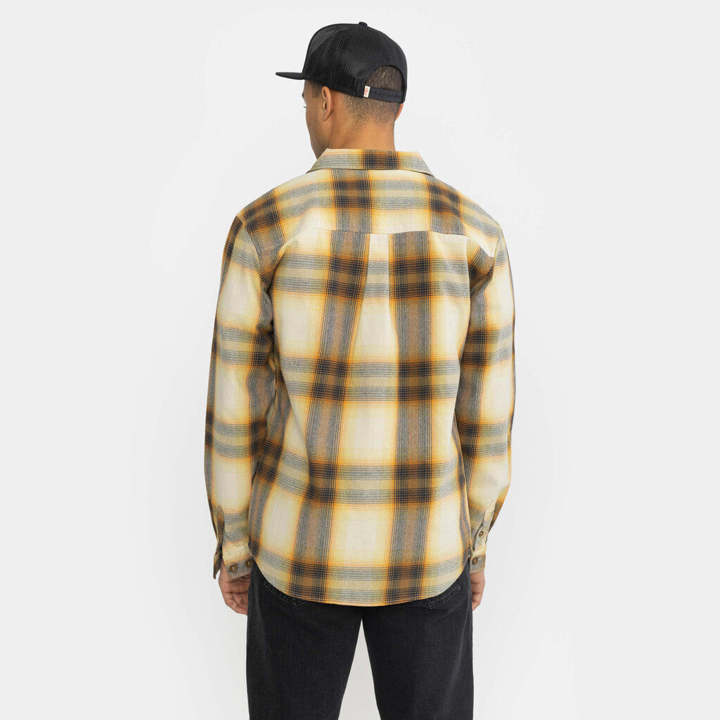 Revolution Casual Overshirt Overshirts Yellow