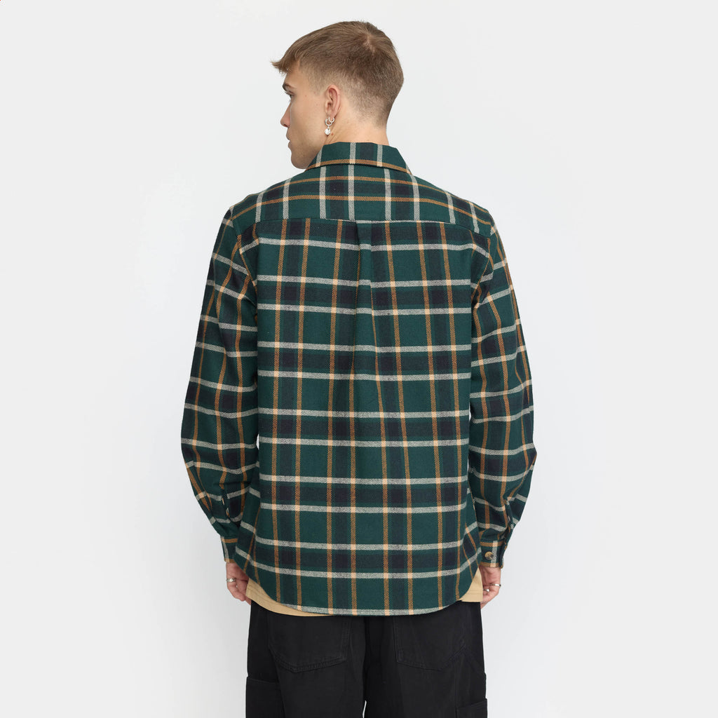 Revolution Casual Overshirt Overshirts Darkgreen