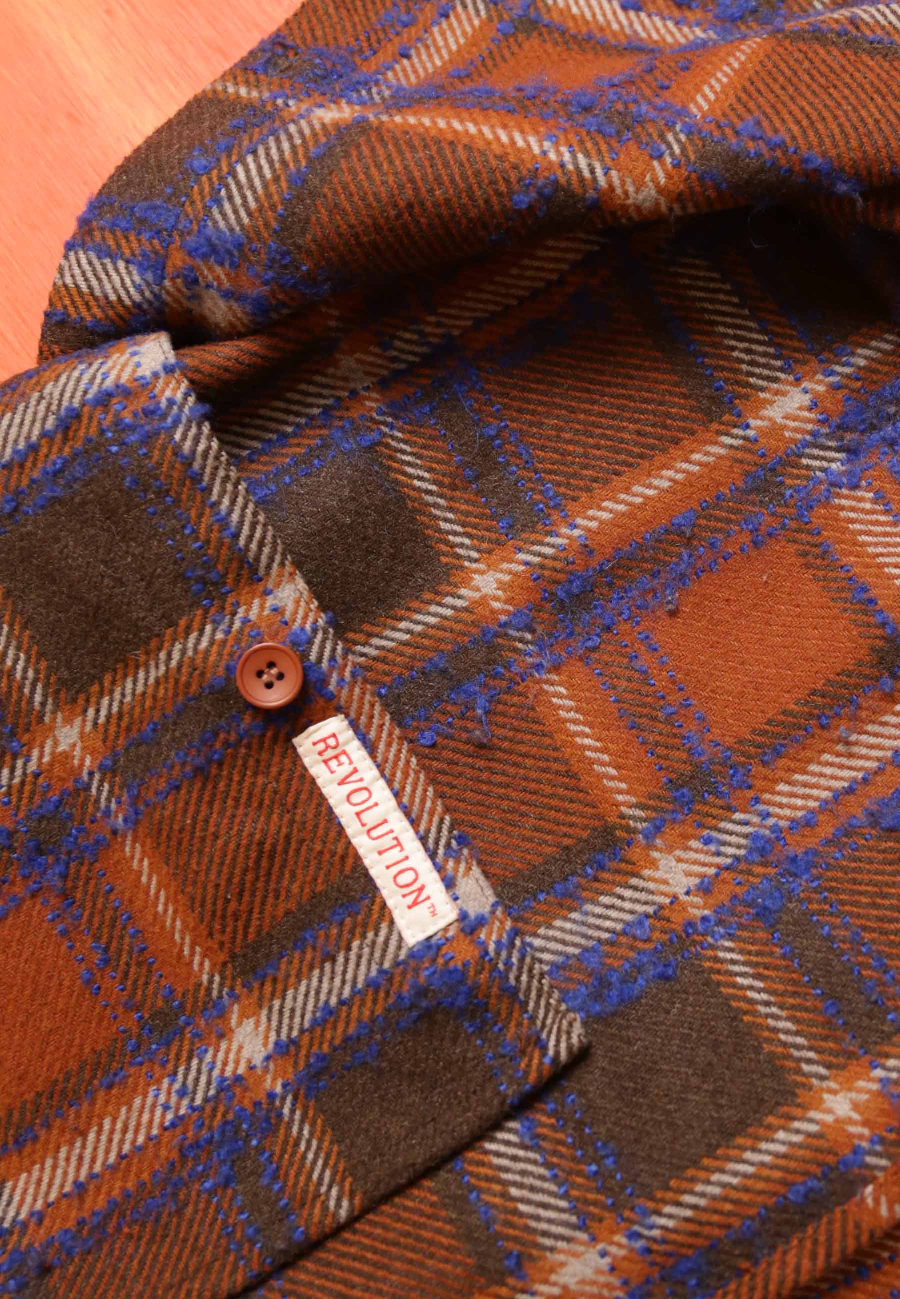 Revolution Casual Overshirt Vintaged Army