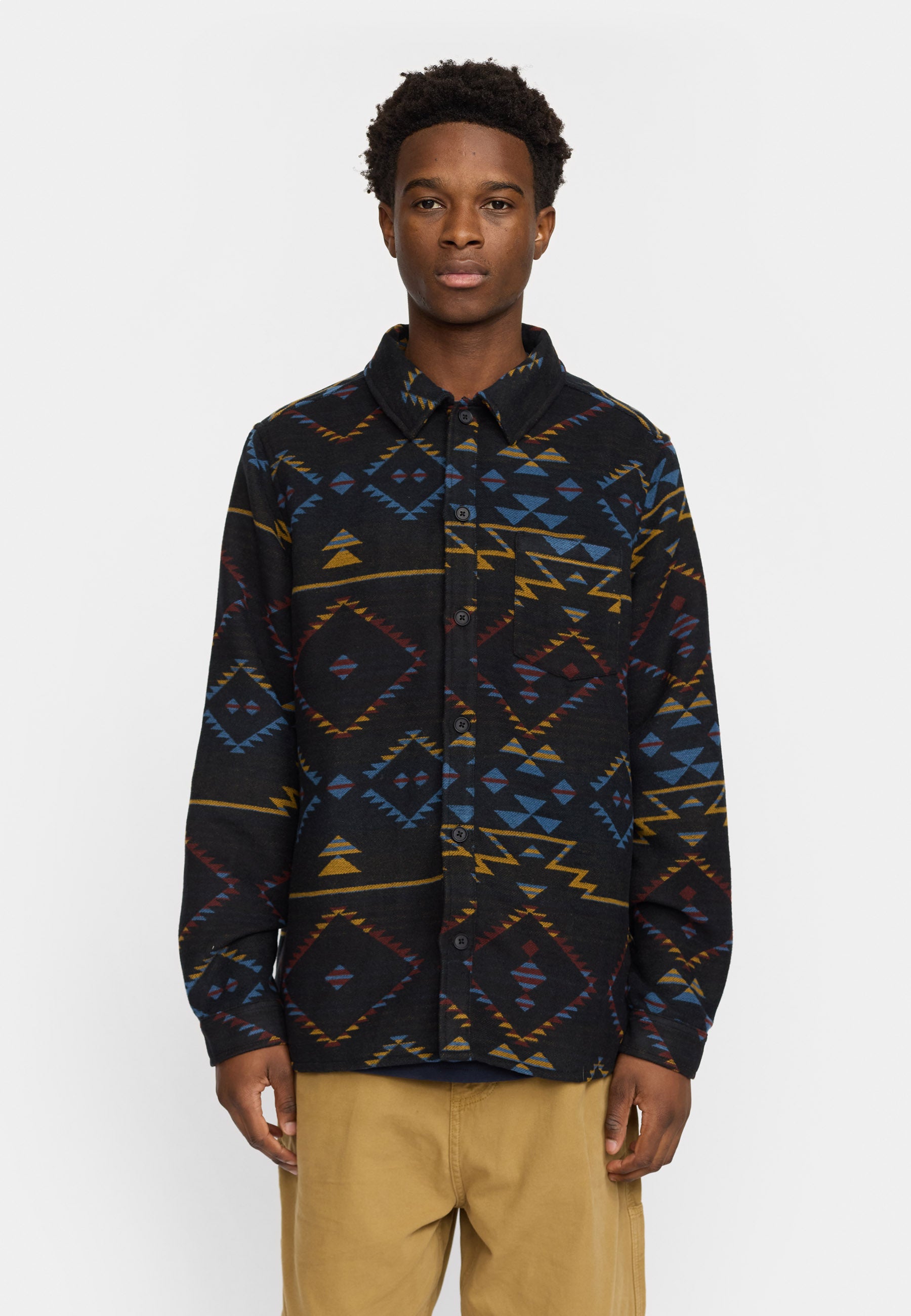 Revolution Casual Shirt Long-sleeve Shirts Black
