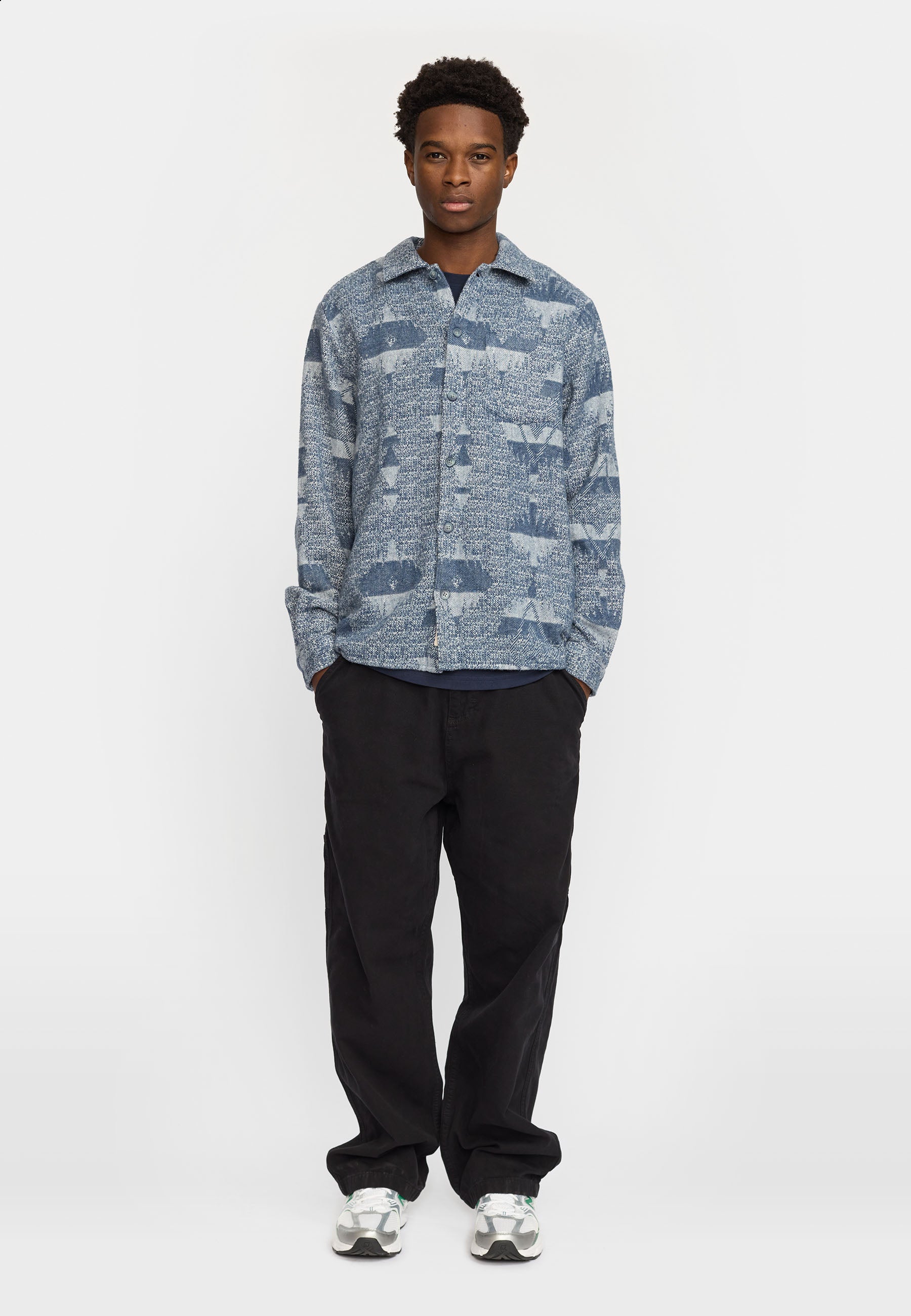 Revolution Casual Shirt Long-sleeve Shirts Blue