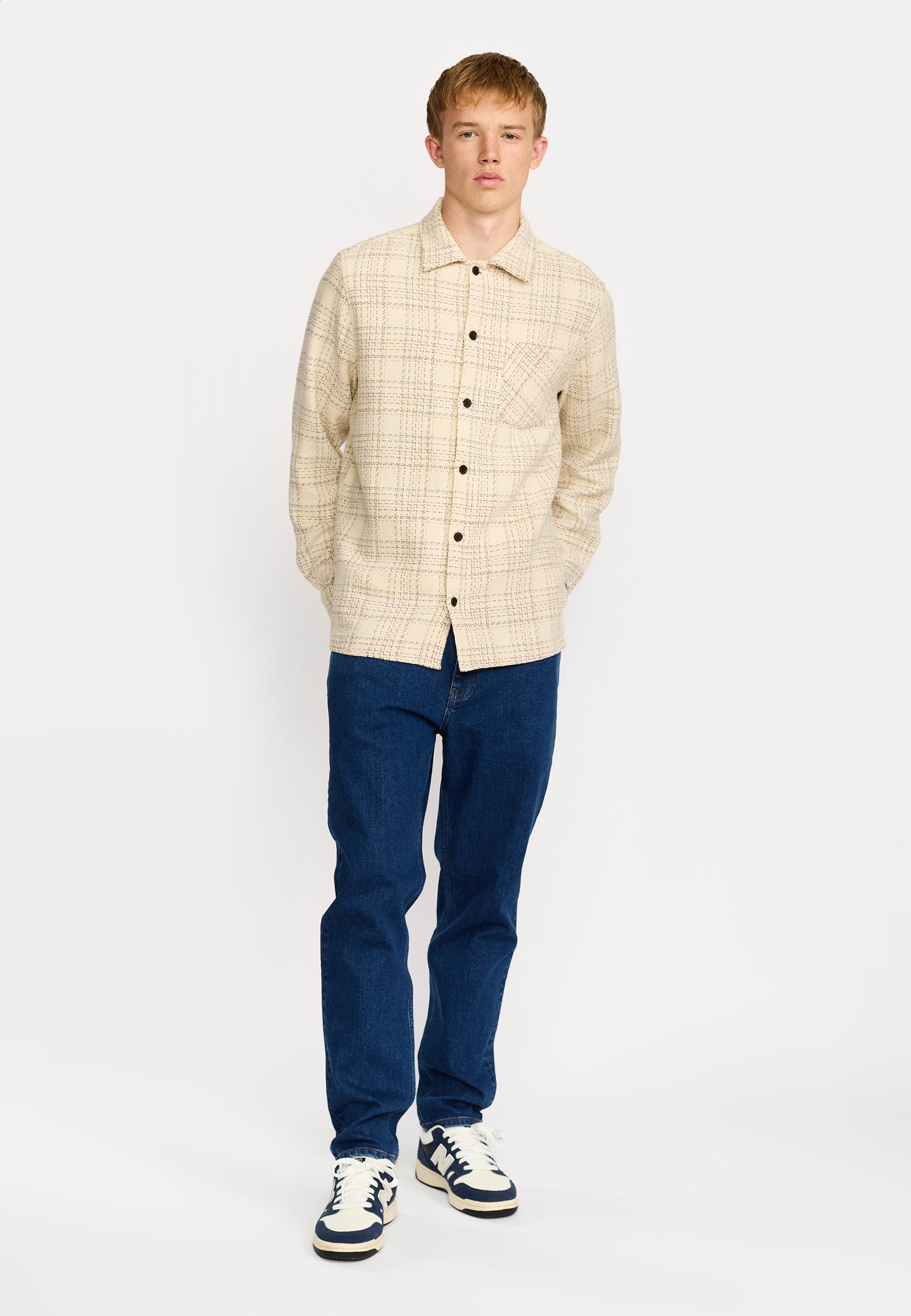 Revolution Casual Shirt Long-sleeve Shirts Offwhite