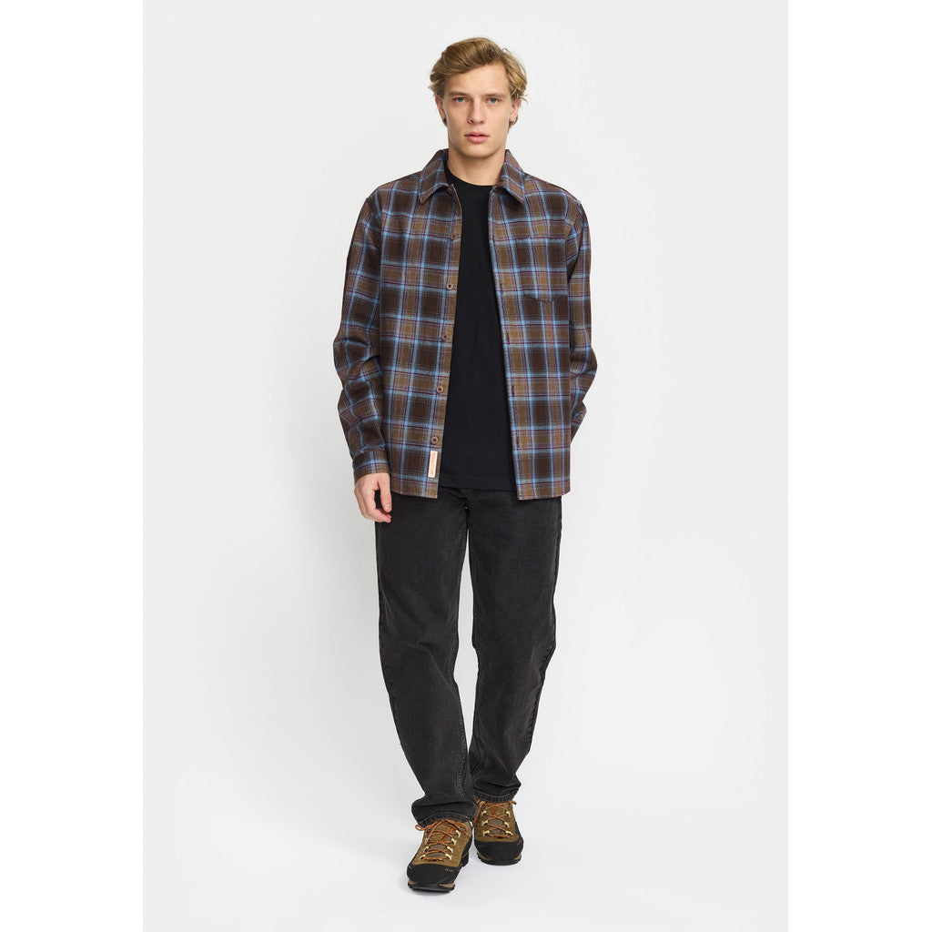Revolution Casual Shirt Long-sleeve Shirts Brown