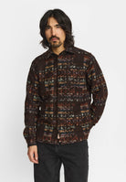 Revolution Casual Shirt Long-sleeve Shirts Brown