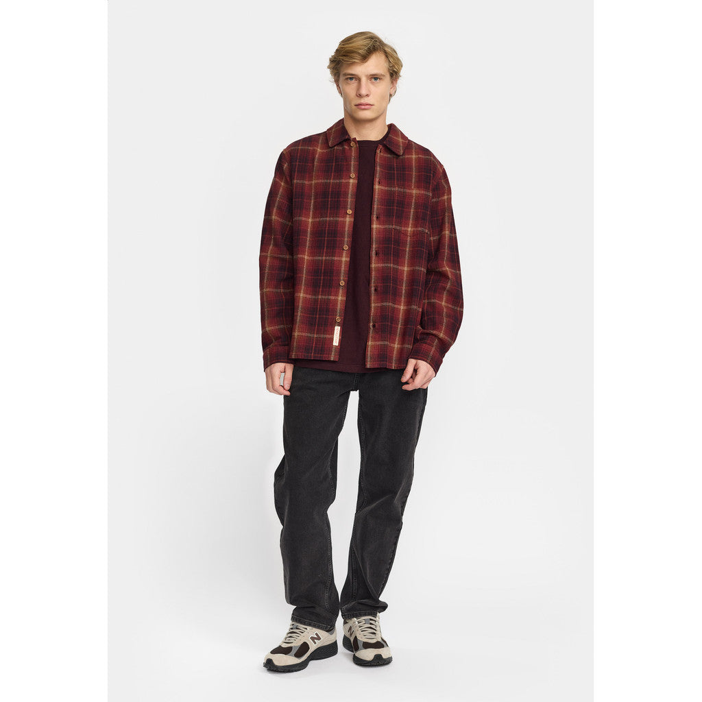 Revolution Casual Shirt Long-sleeve Shirts Red