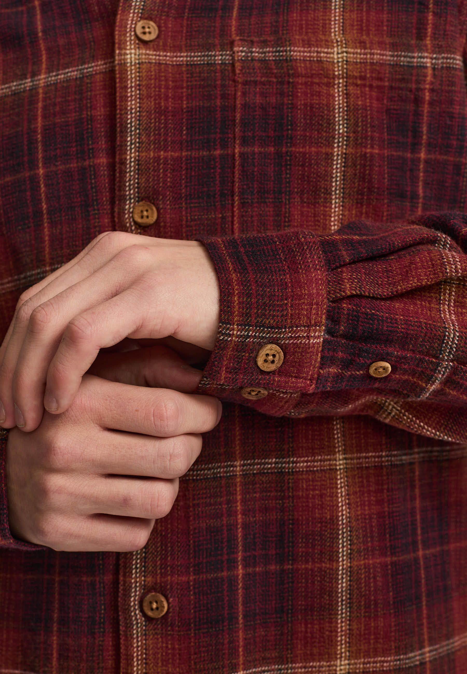 Revolution Casual Shirt Long-sleeve Shirts Red
