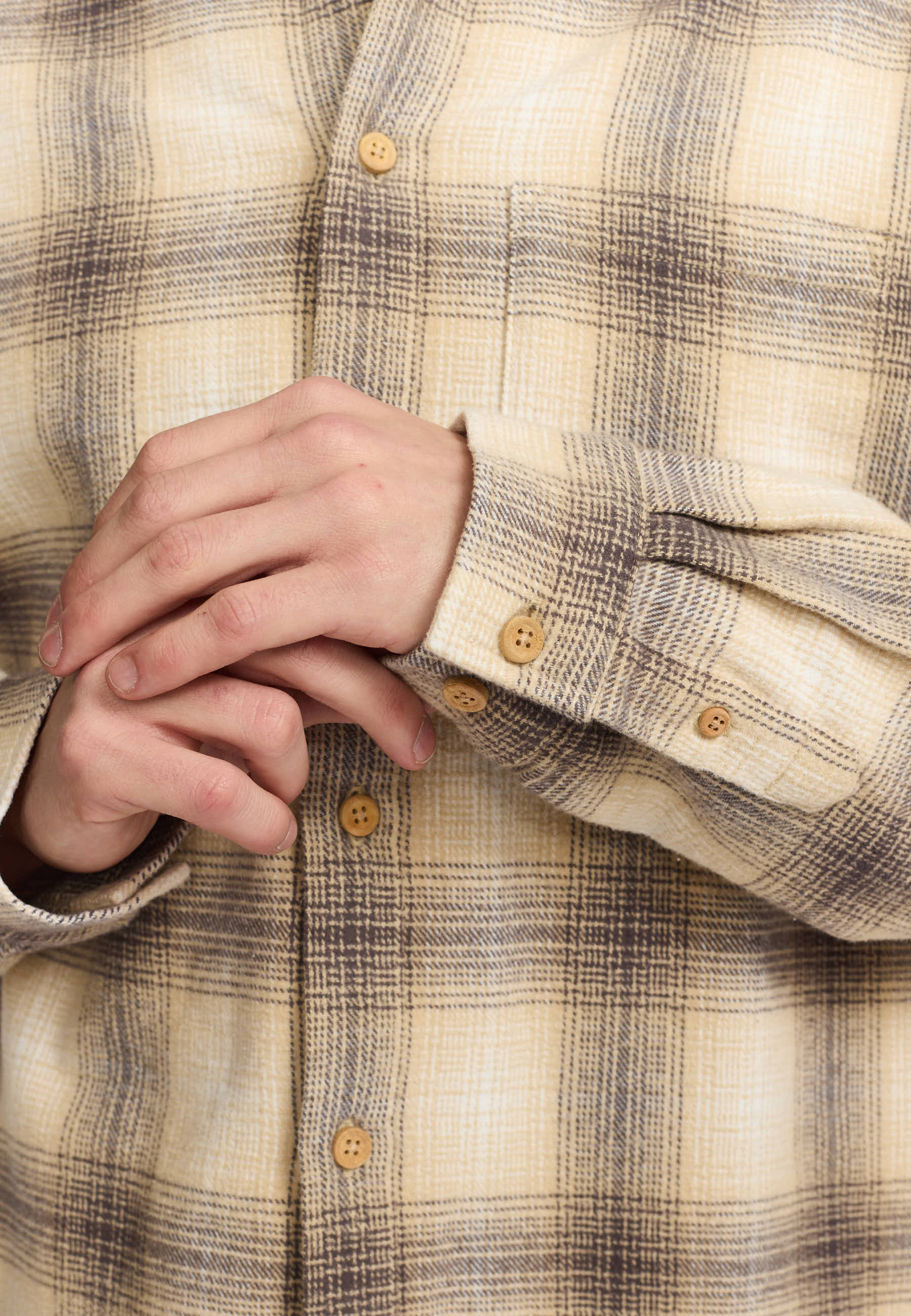 Revolution Casual Shirt Long-sleeve Shirts Offwhite