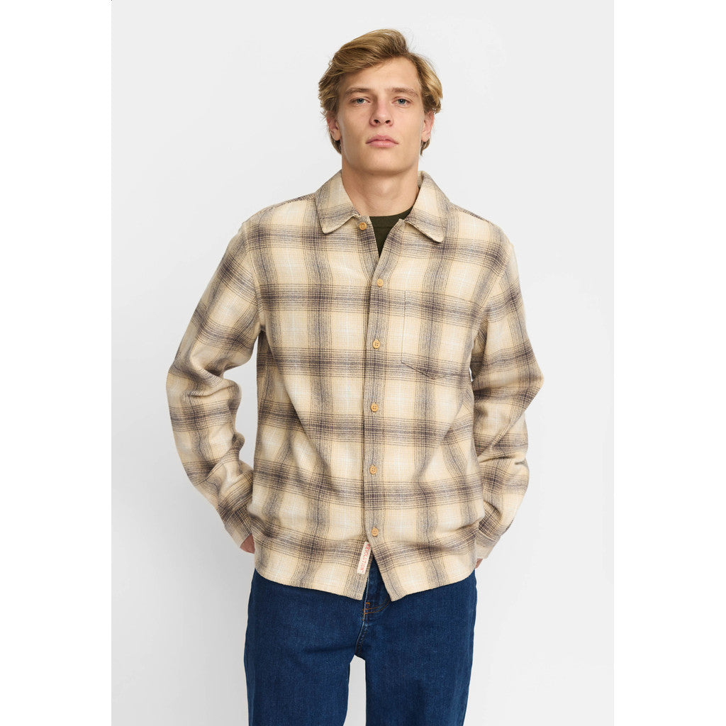 Revolution Casual Shirt Long-sleeve Shirts Offwhite