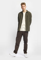 Revolution Casual Shirt Long-sleeve Shirts Army