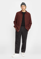 Revolution Casual Shirt Long-sleeve Shirts Burgundy