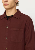 Revolution Casual Shirt Long-sleeve Shirts Burgundy