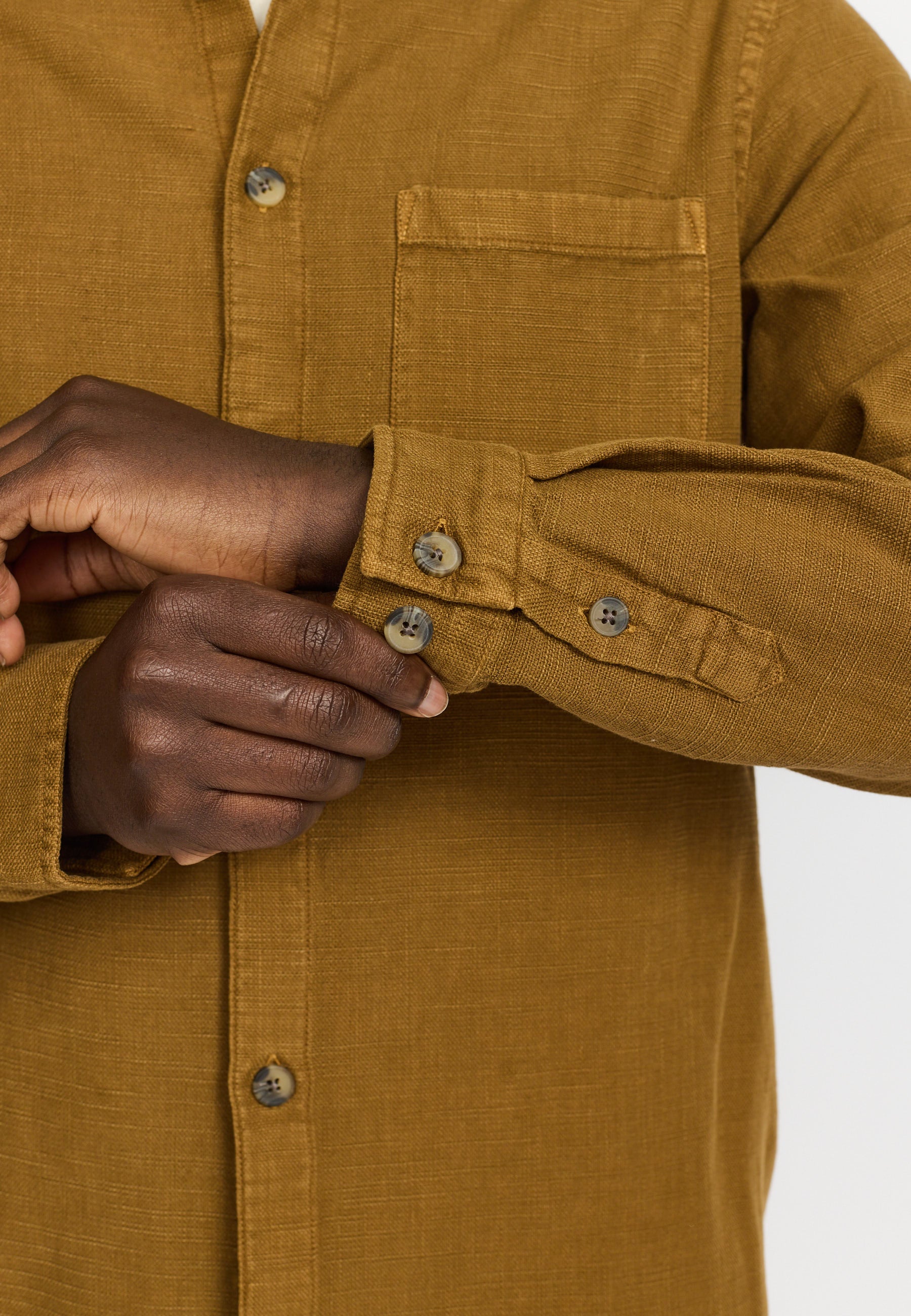Revolution Casual Shirt Long-sleeve Shirts Dustbrown