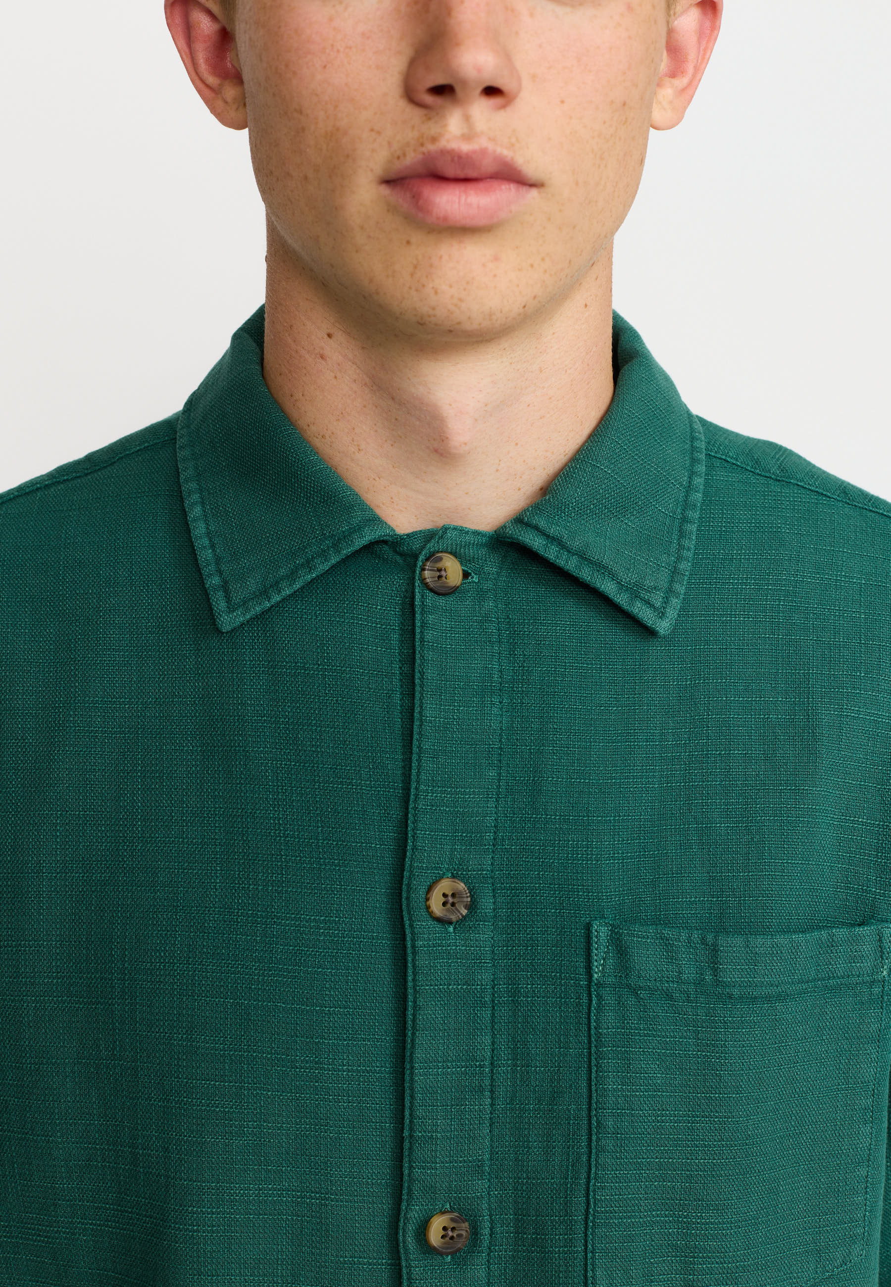Revolution Casual Shirt Long-sleeve Shirts Green