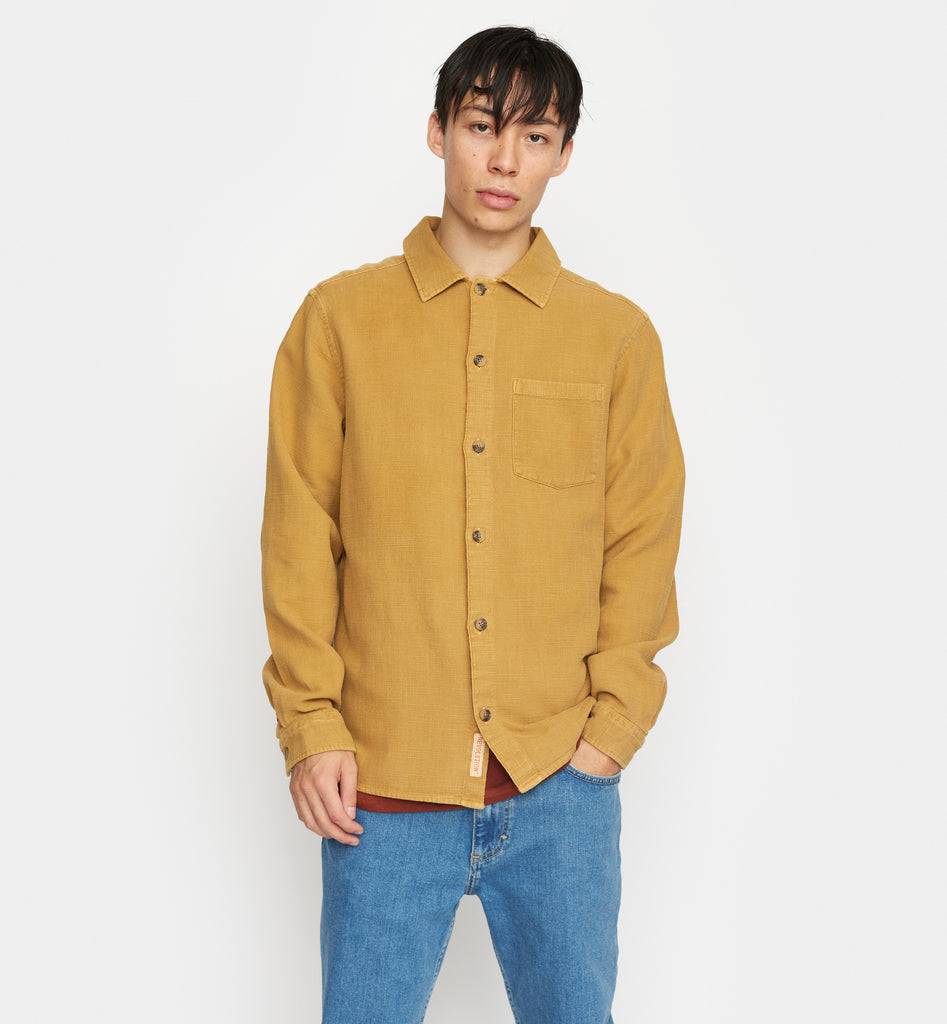 Revolution Casual Shirt Long-sleeve Shirts Darkyellow