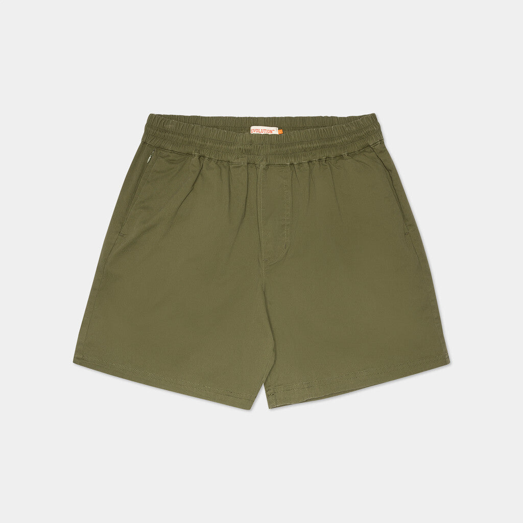 Revolution Casual Shorts Shorts Army