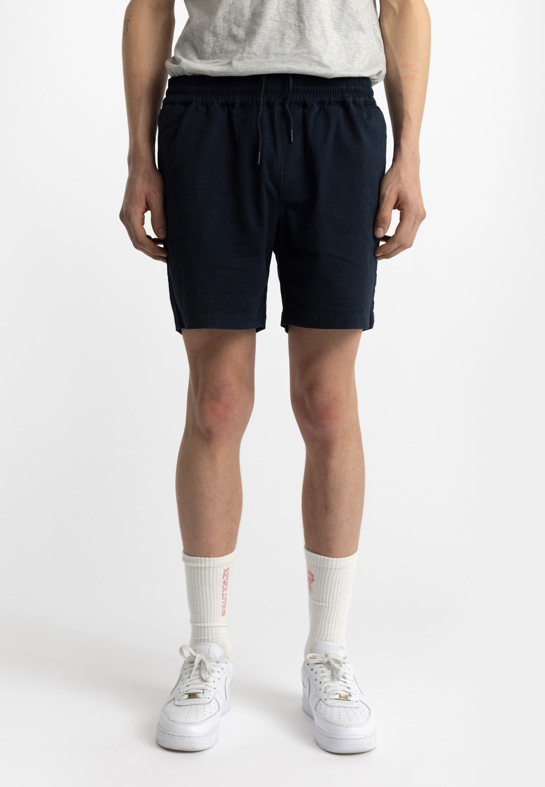 Revolution Casual Shorts Shorts Navy