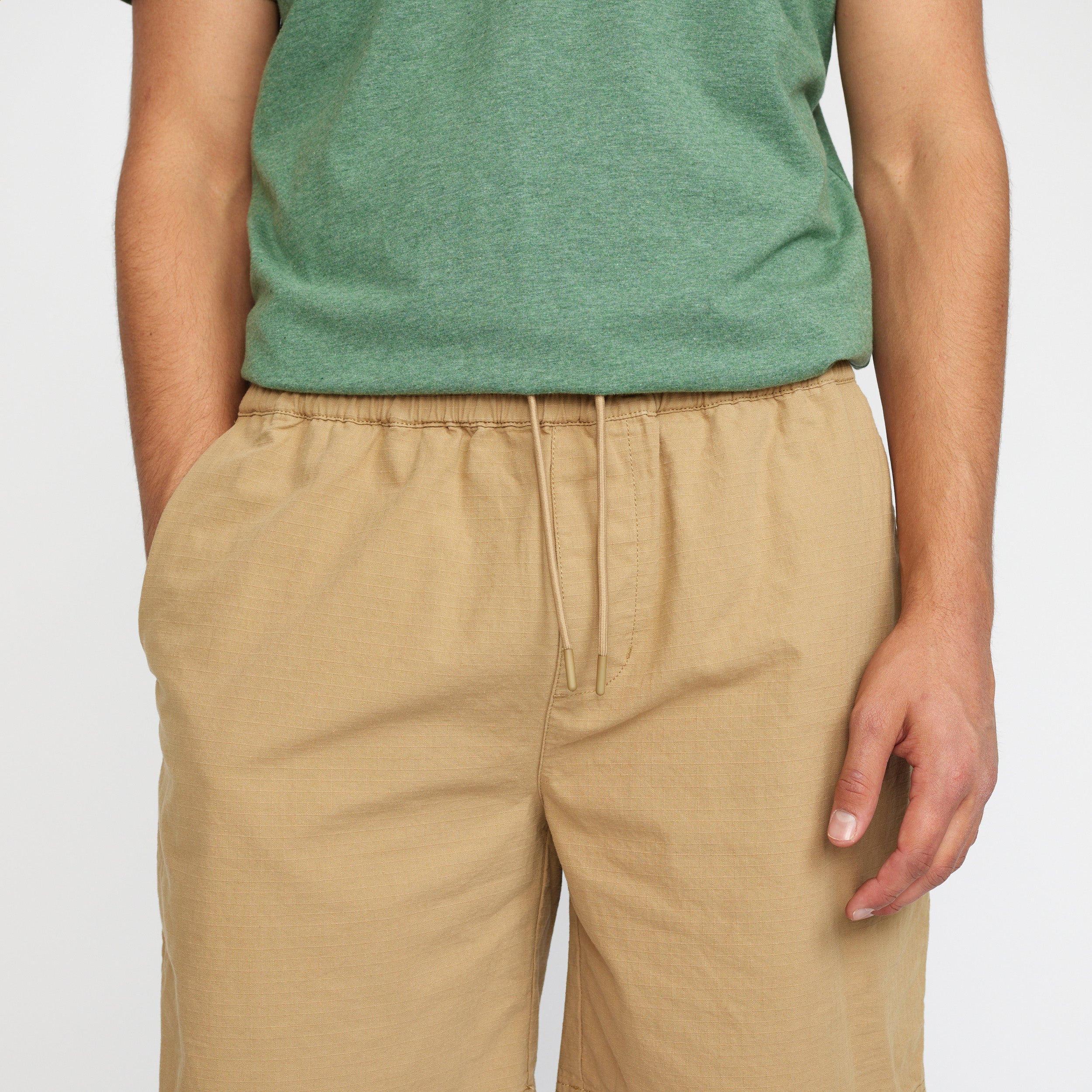 Revolution Casual Shorts Shorts Khaki