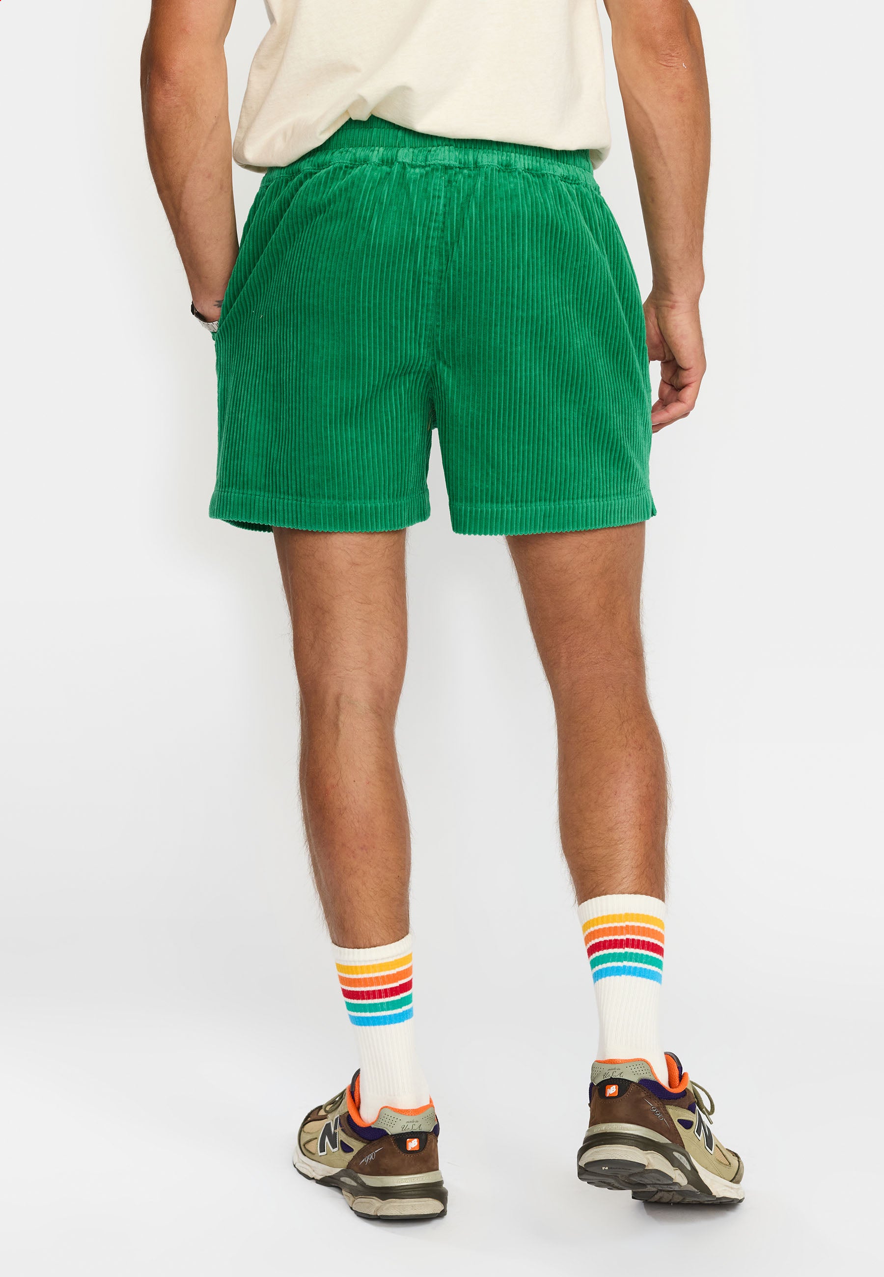 Revolution Casual Shorts Shorts Green