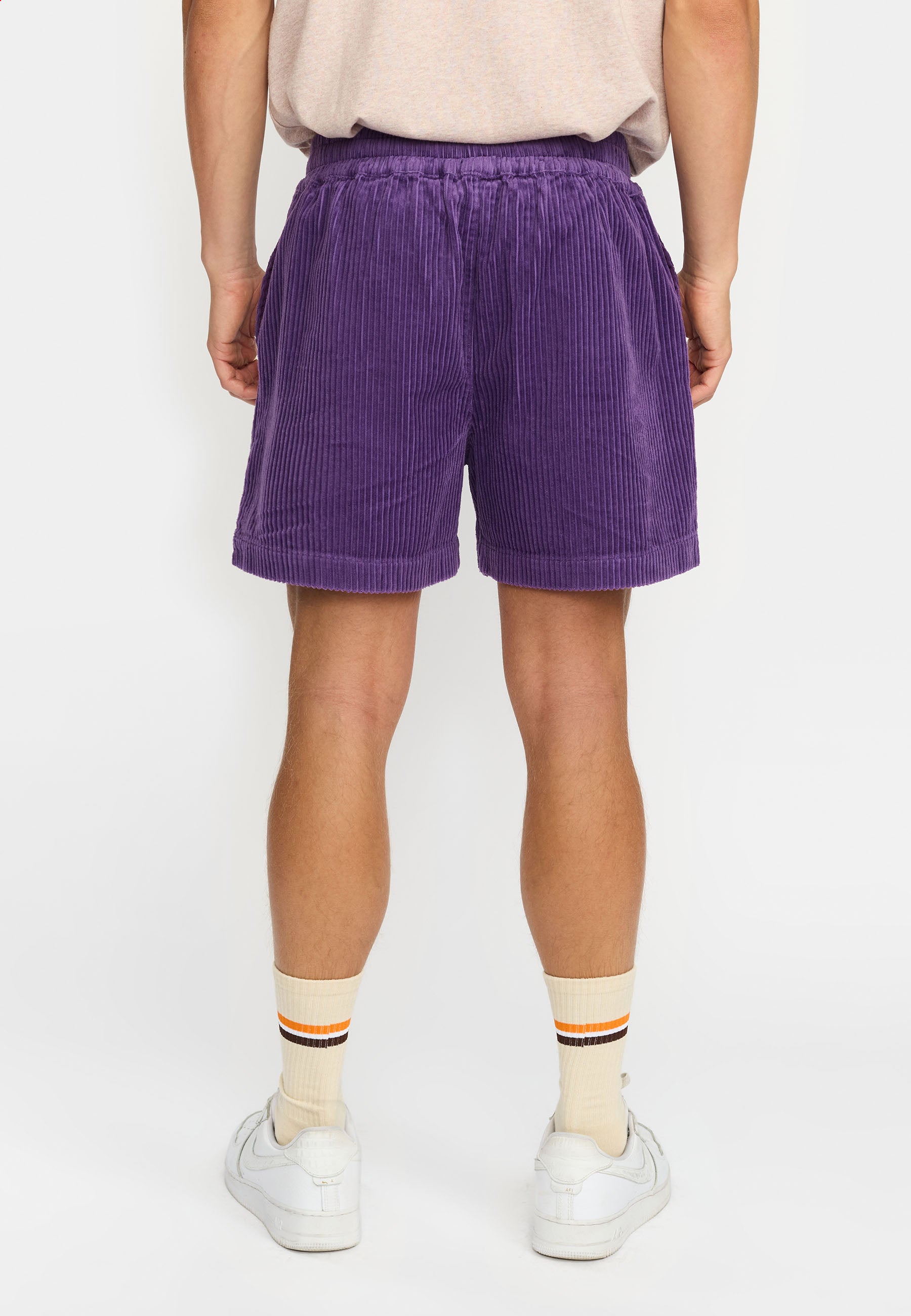 Revolution Casual Shorts Shorts Purple