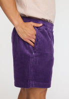 Revolution Casual Shorts Shorts Purple
