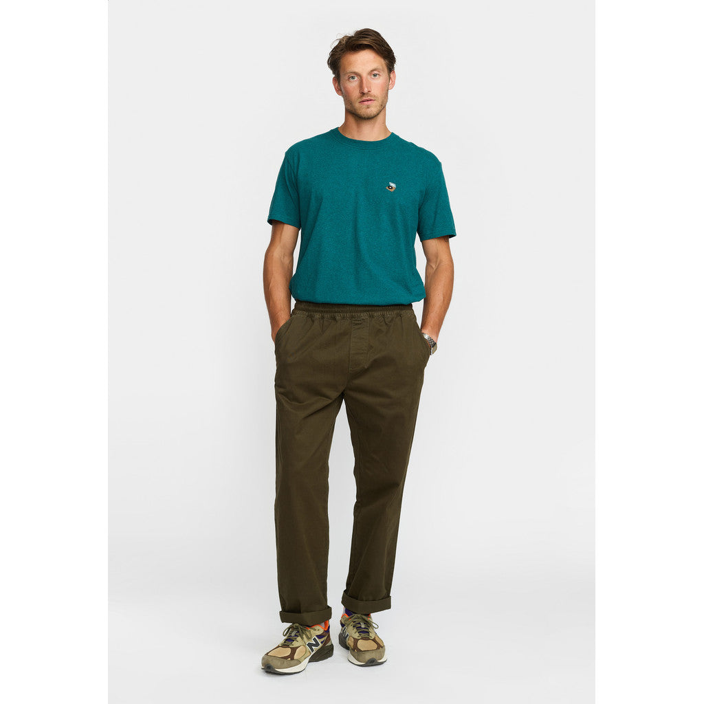 Revolution Casual Trousers Trousers Army