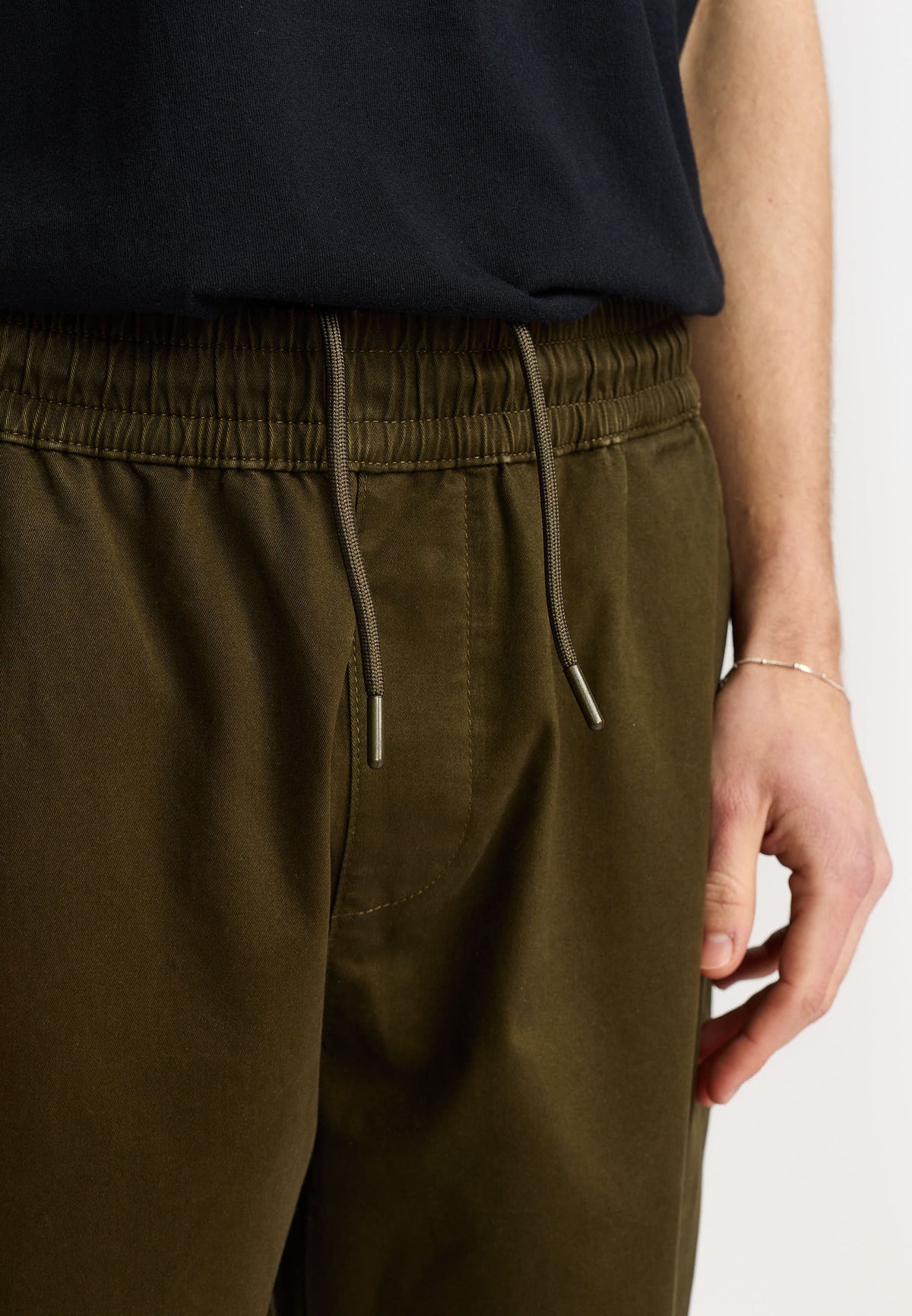 Revolution Casual Trousers Trousers Army