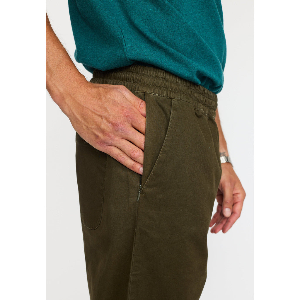 Revolution Casual Trousers Trousers Army