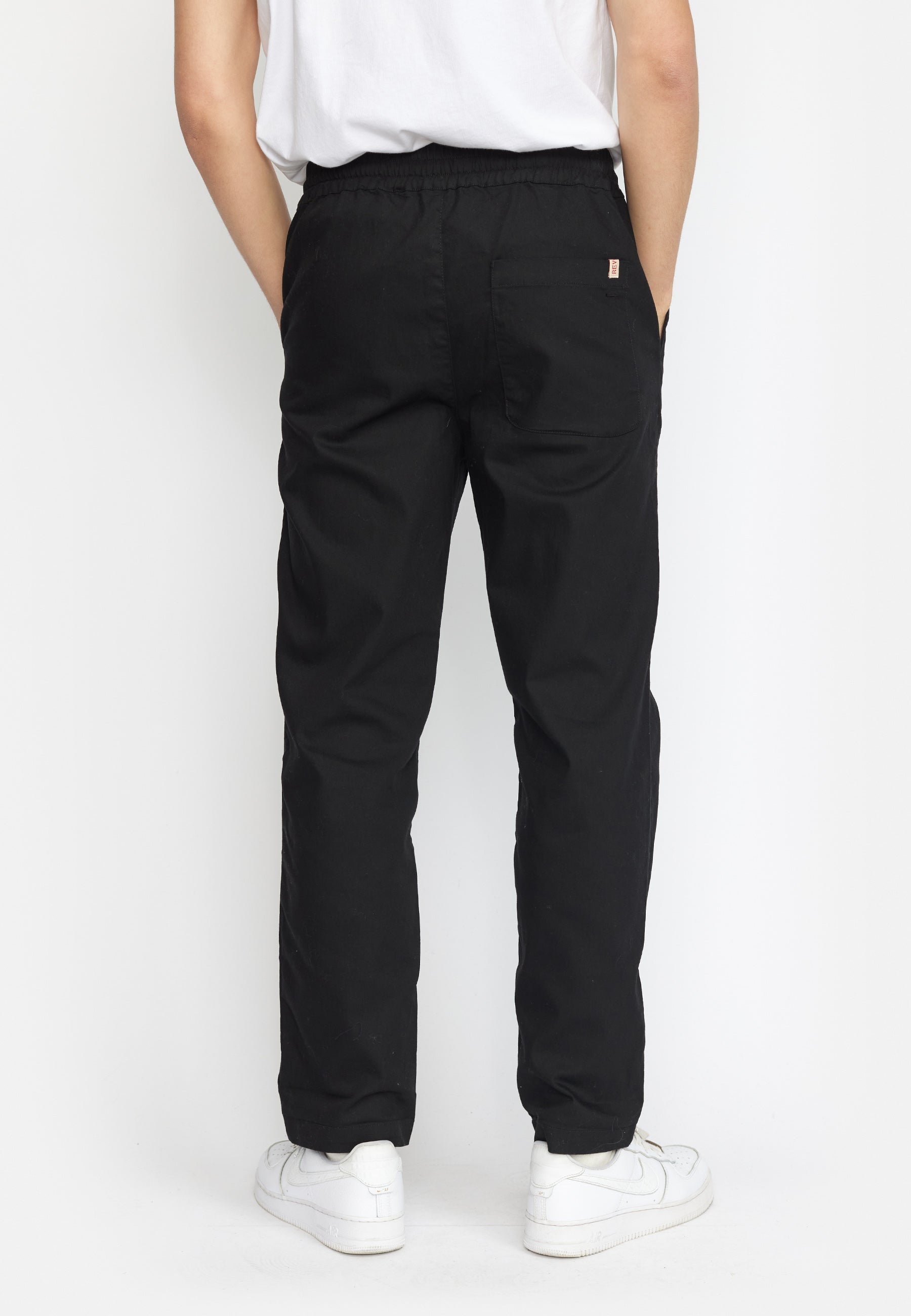 Revolution Casual Trousers Trousers Black