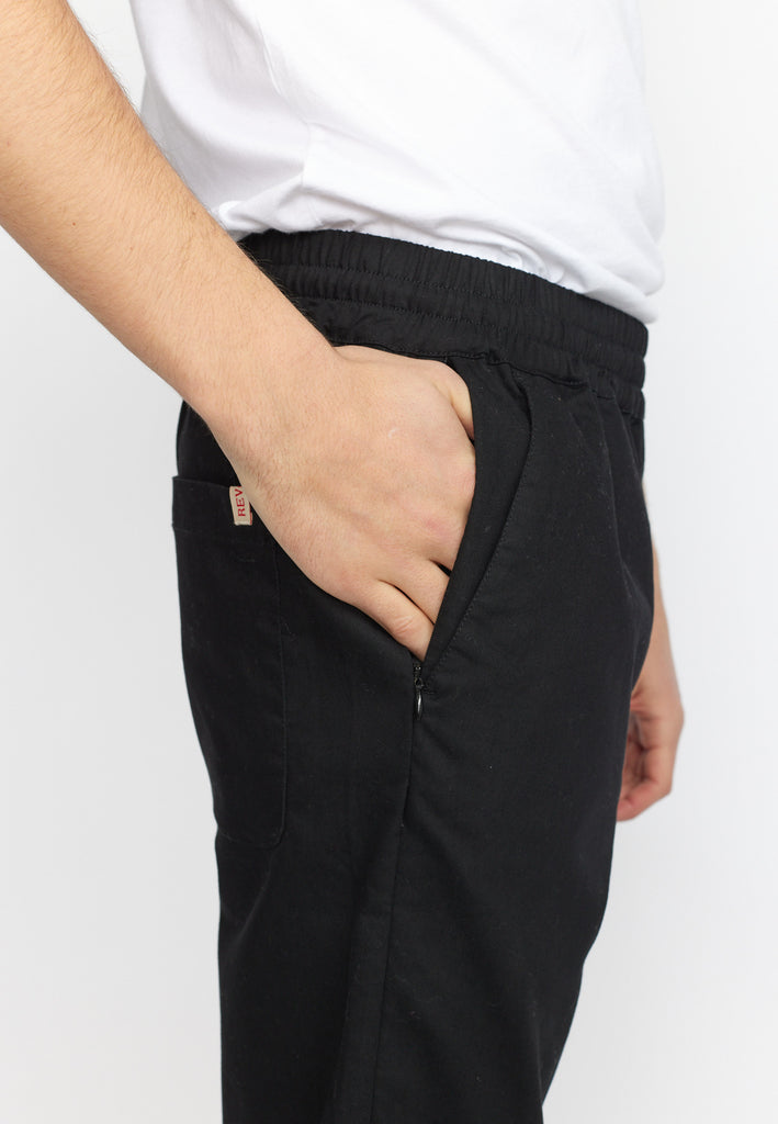 Revolution Casual Trousers Trousers Black