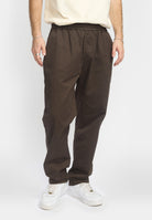 Revolution Casual Trousers Trousers Darkbrown