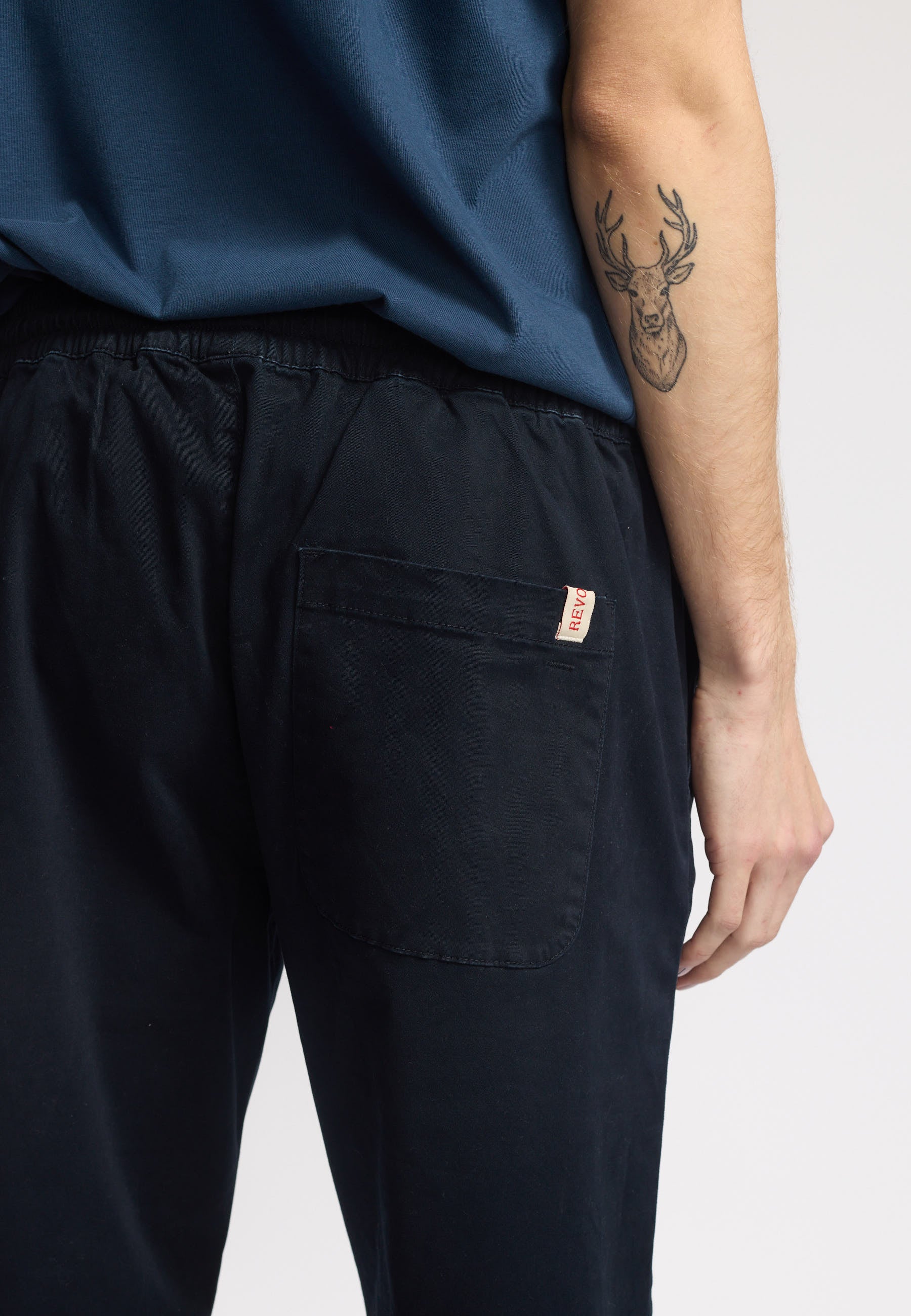 Revolution Casual Trousers Trousers Navy