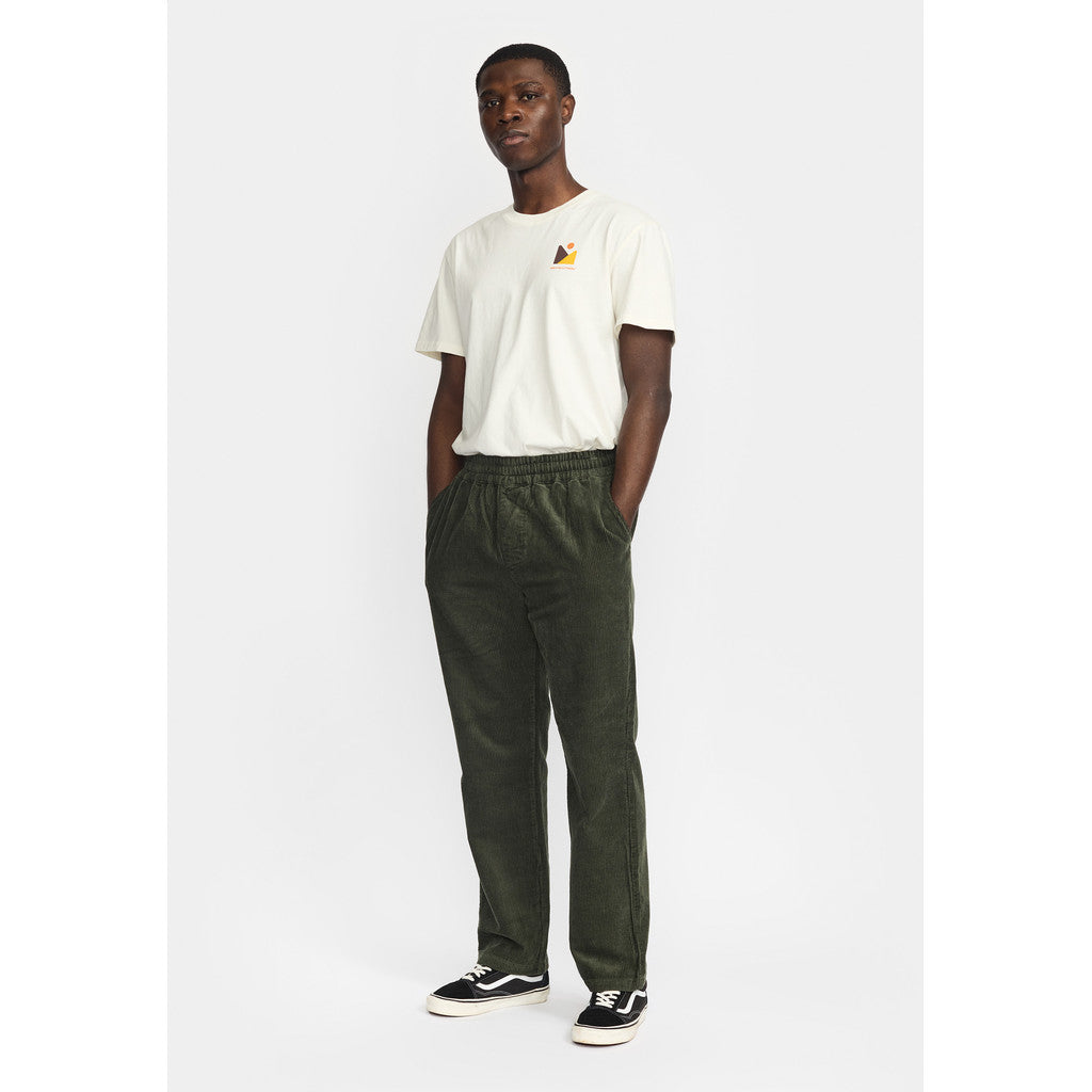 Revolution Casual Trousers Trousers Army
