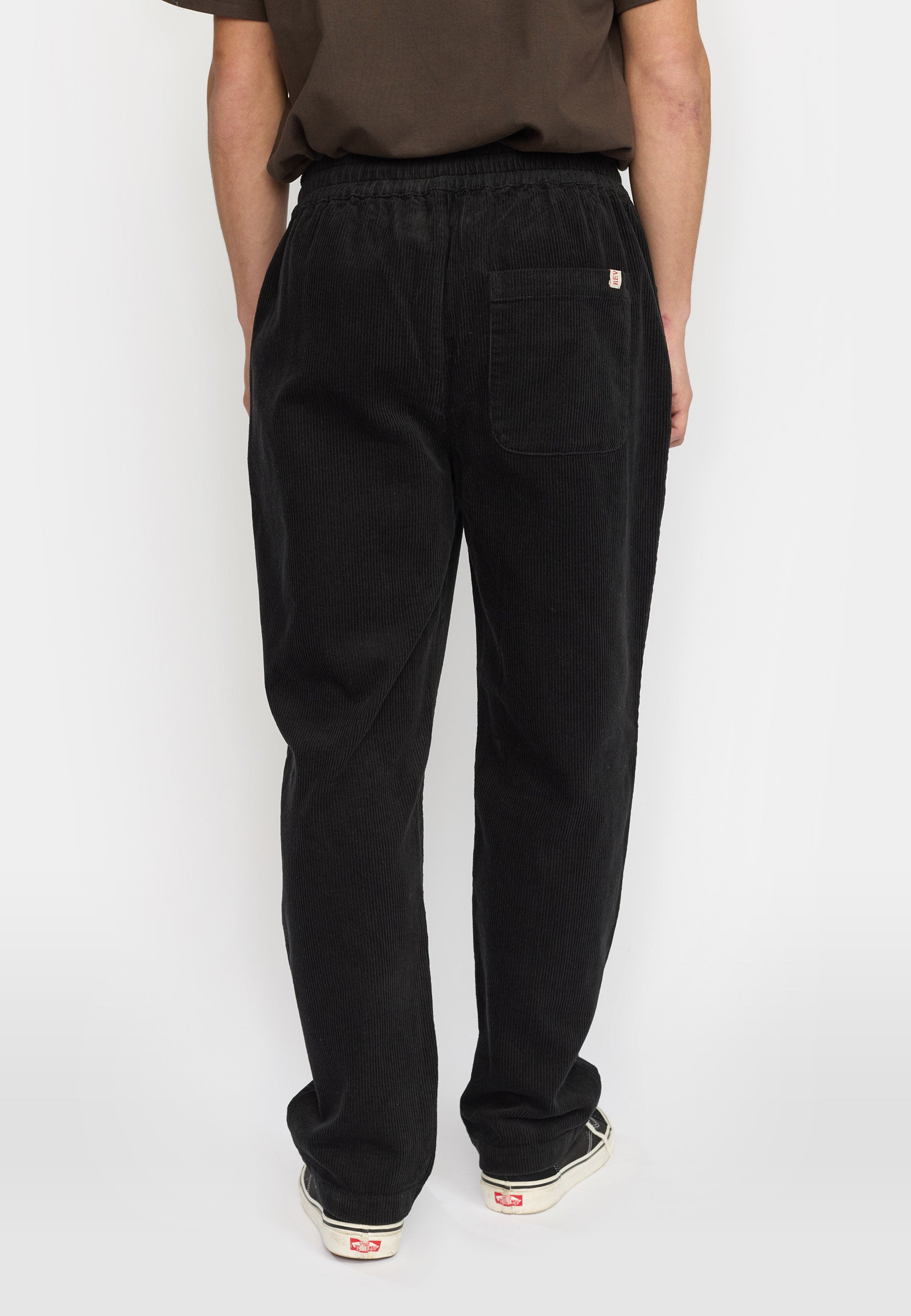 Revolution Casual Trousers Trousers Black