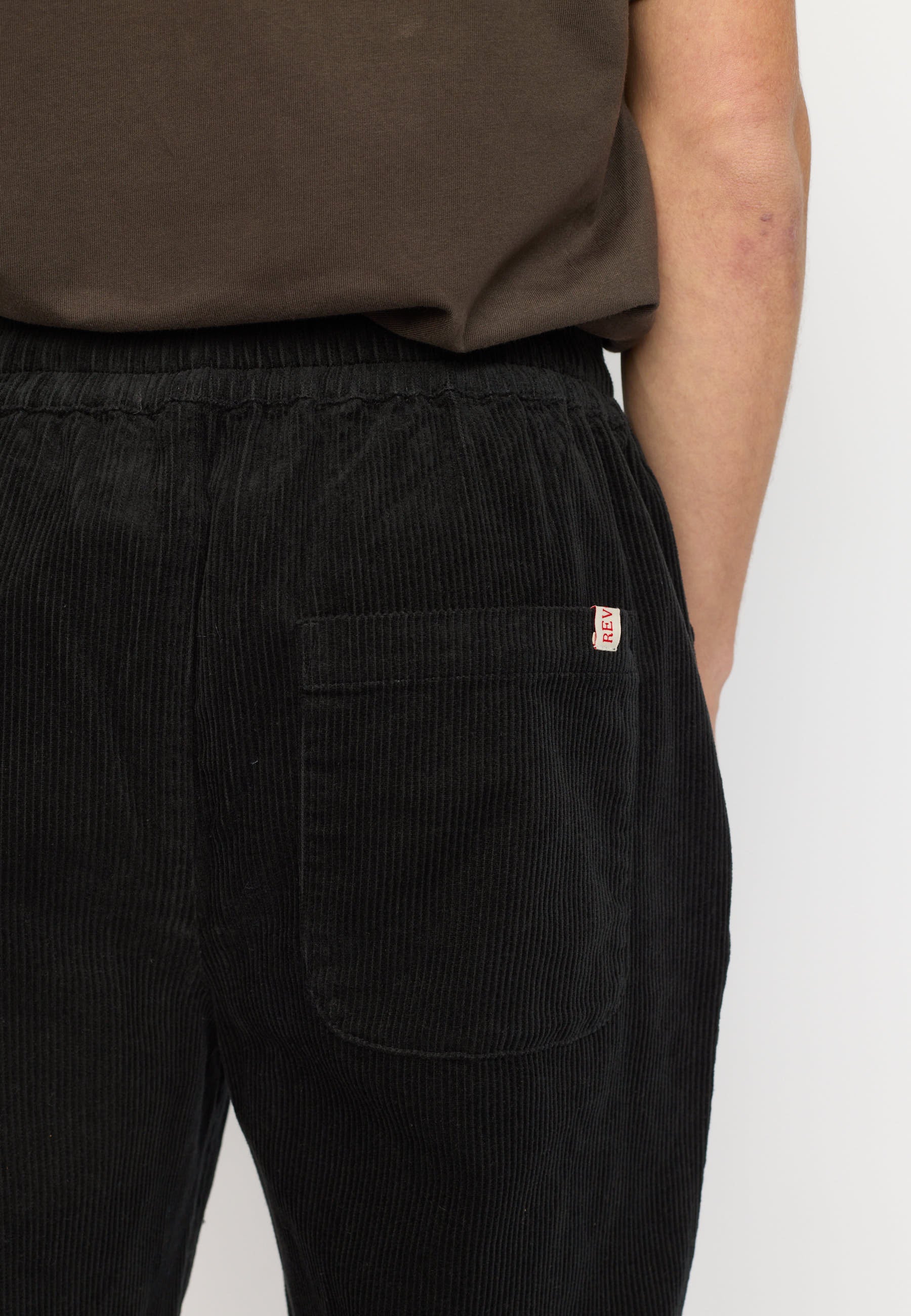 Revolution Casual Trousers Trousers Black