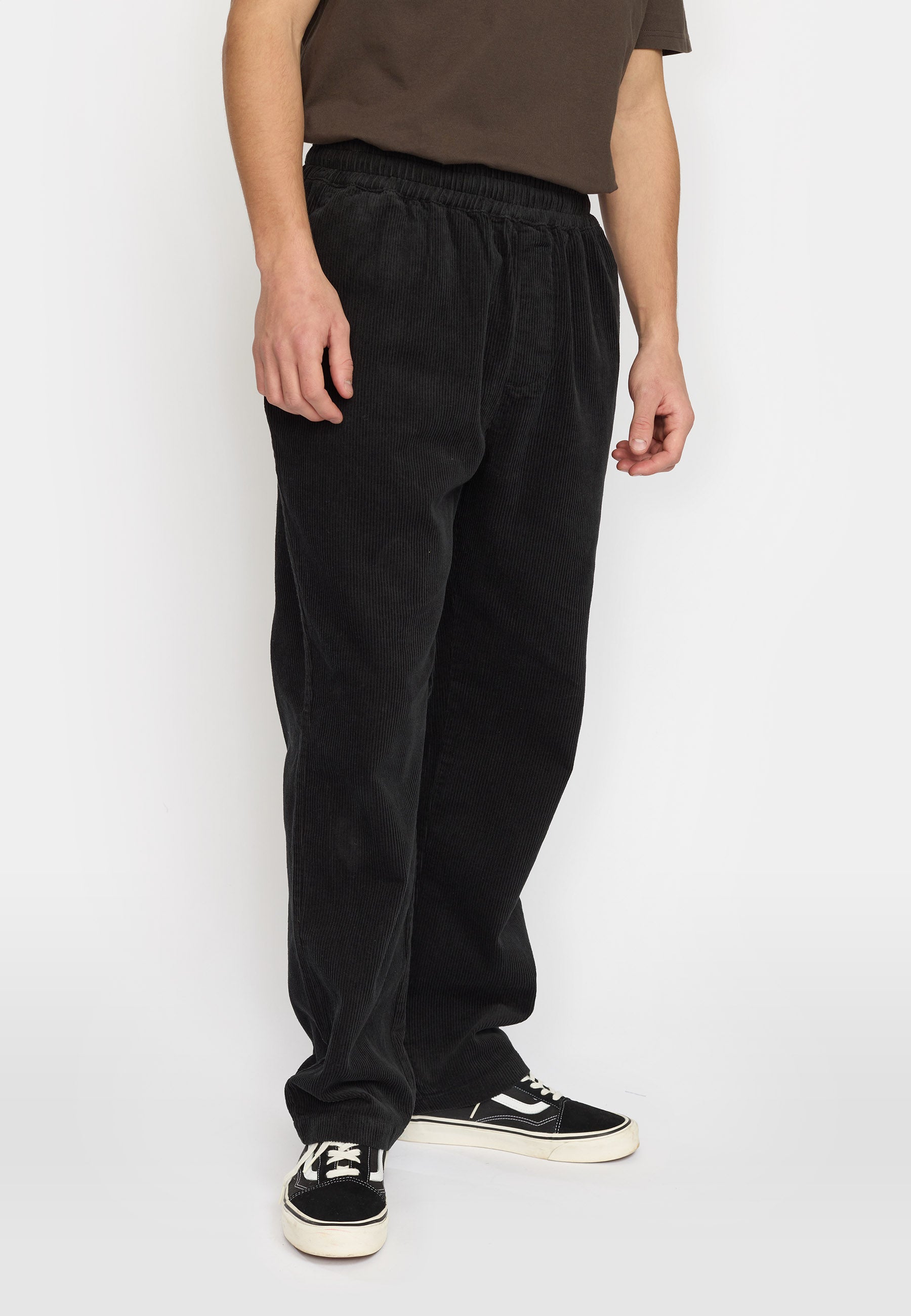 Revolution Casual Trousers Trousers Black