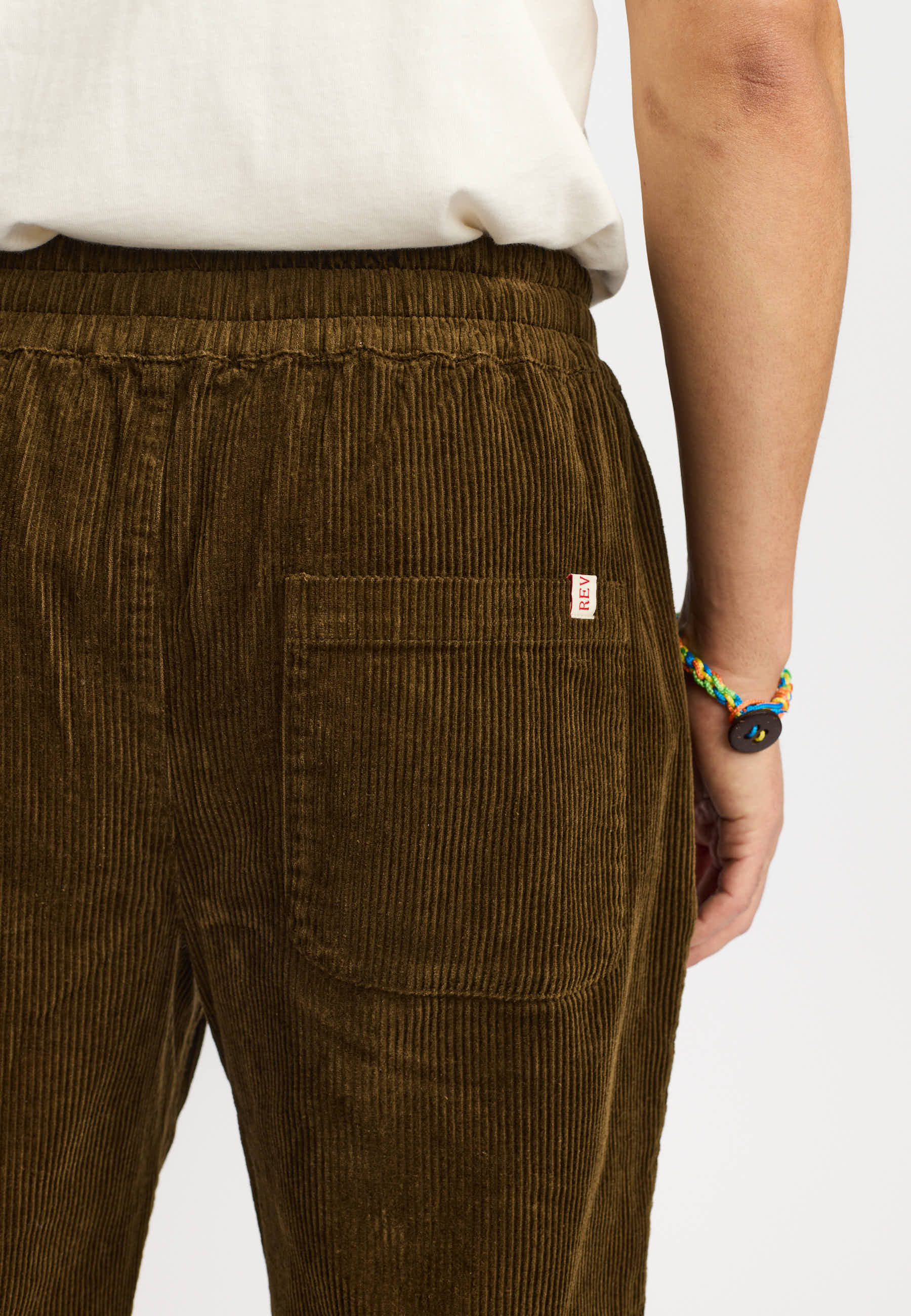 Revolution Casual Trousers Trousers Brown