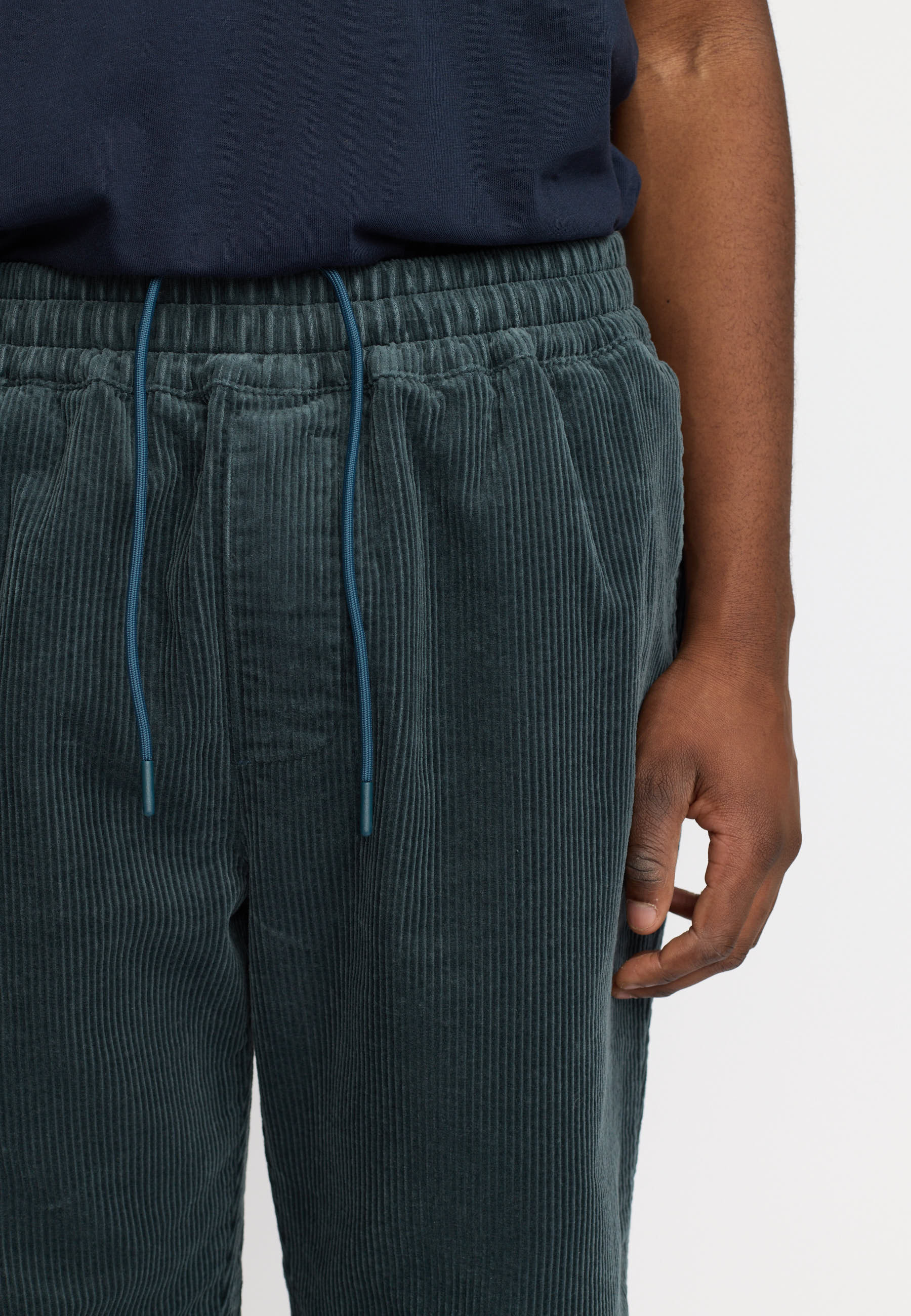 Revolution Casual Trousers Trousers Petrol