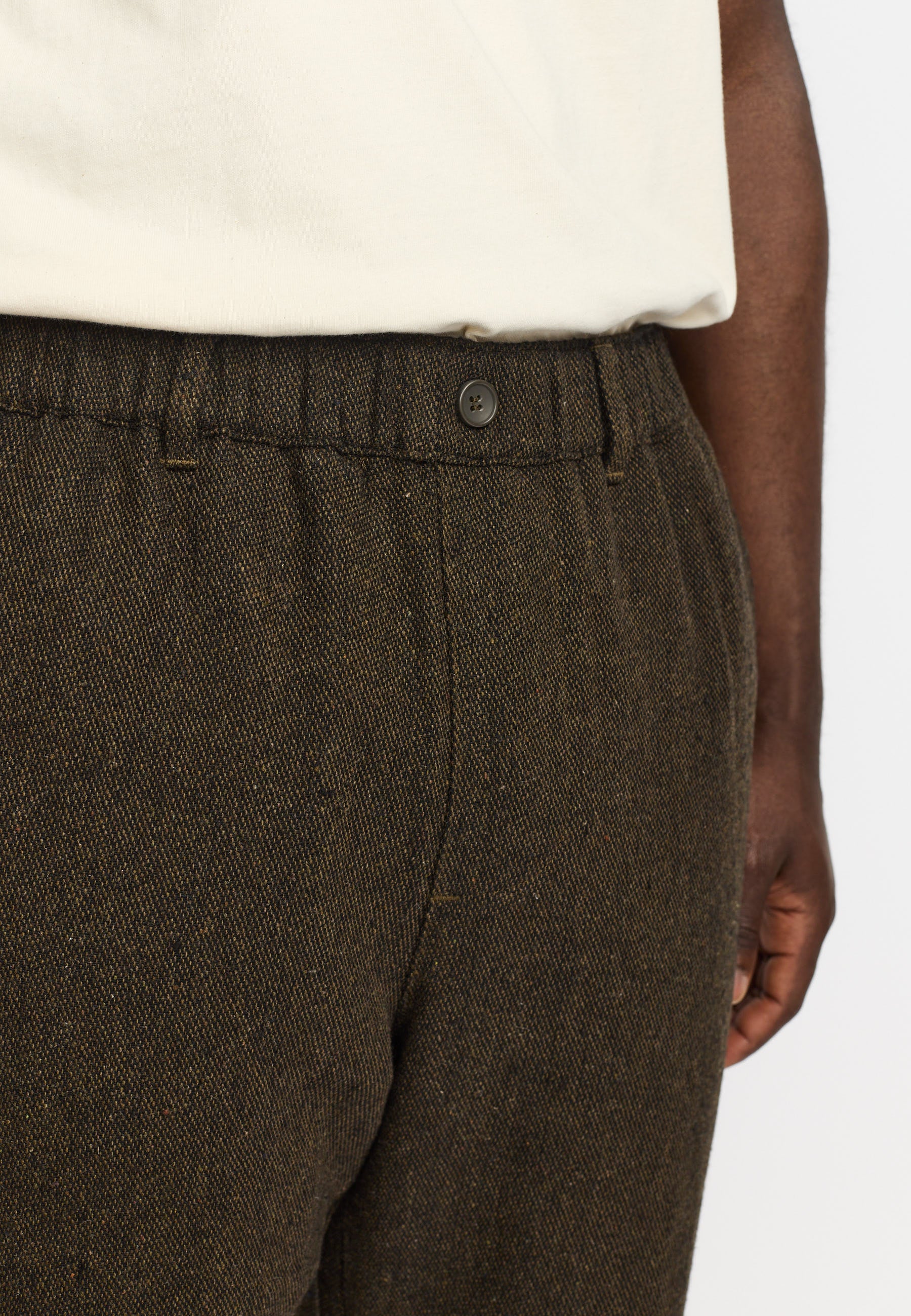Revolution Casual Trousers Trousers Army