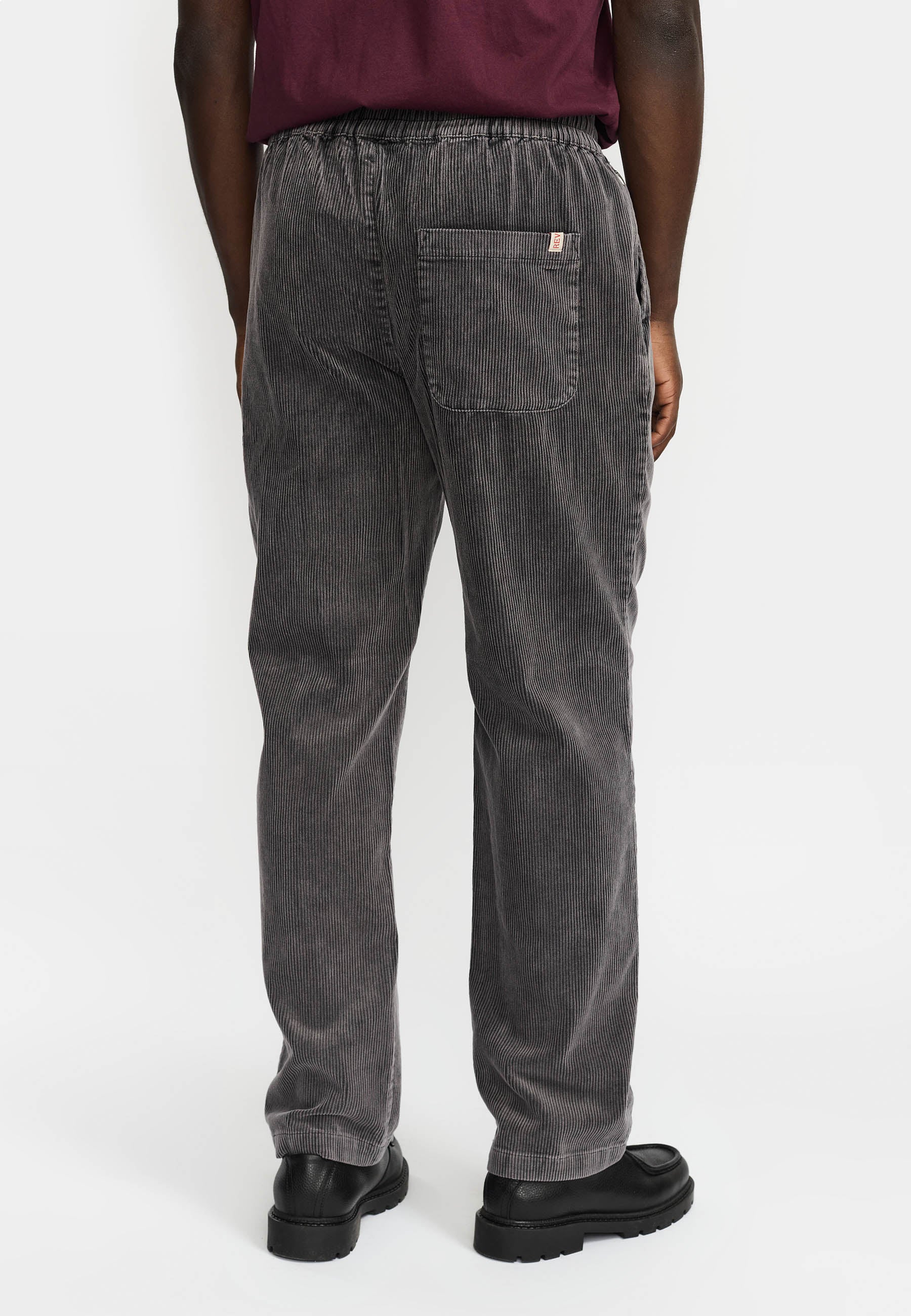 Revolution Casual Trousers Trousers Darkgrey
