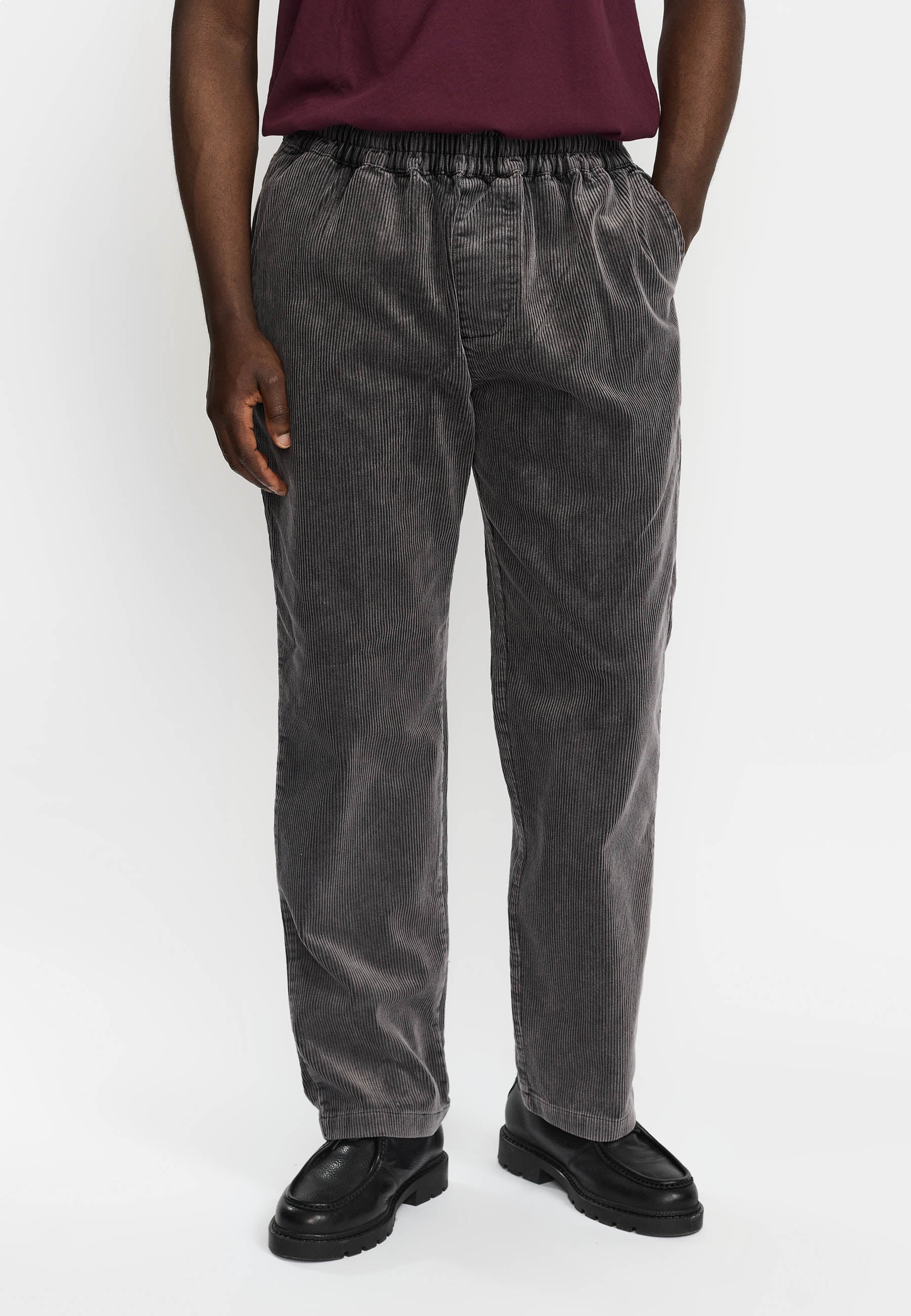 Revolution Casual Trousers Trousers Darkgrey