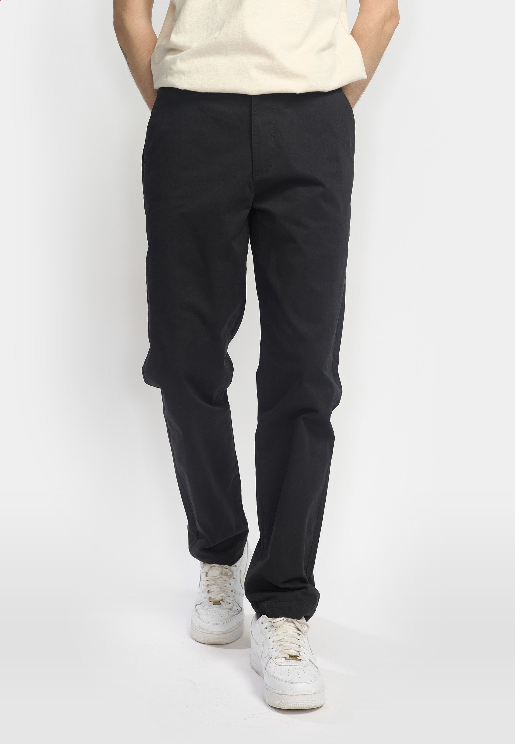 Revolution Chino Trousers Trousers Black