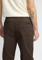 Revolution Chino Trousers Trousers Darkbrown
