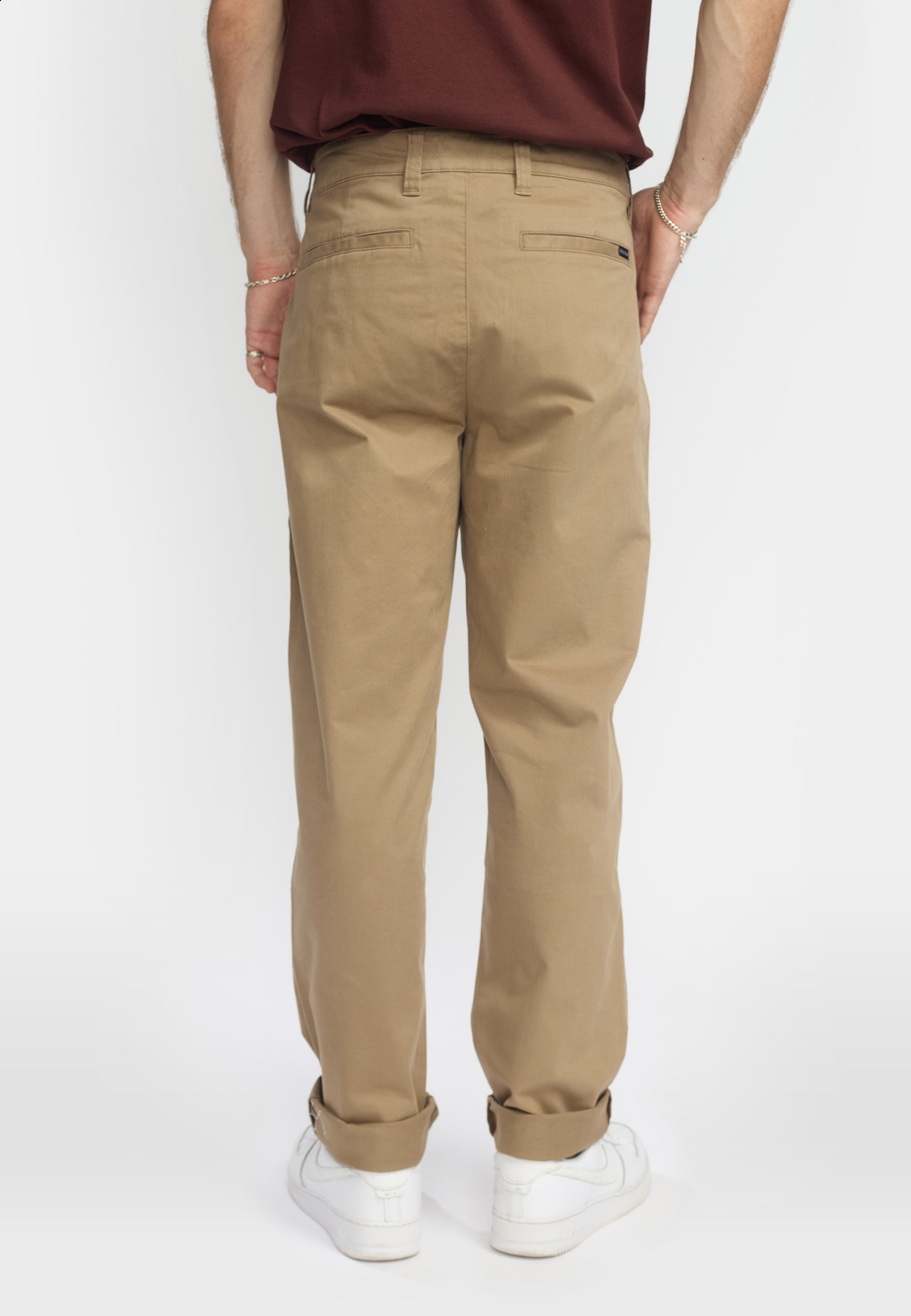 Revolution Chino Trousers Trousers Darkkhaki